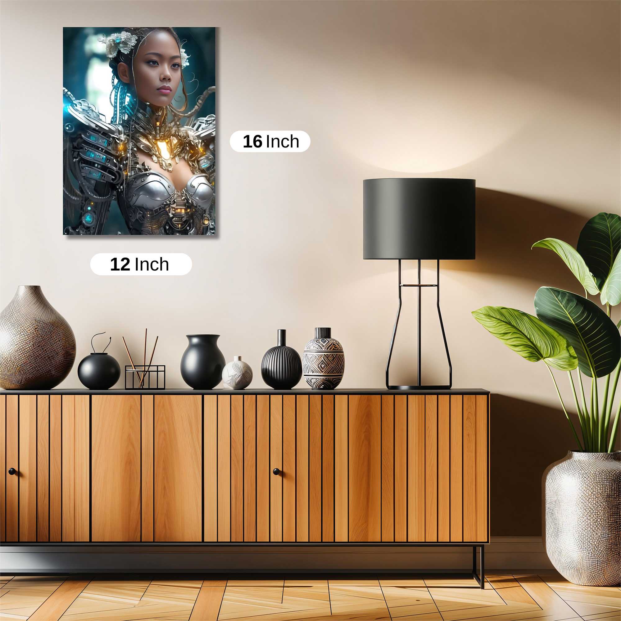 Cyber Enchantress Safe Wall Magnetic / M