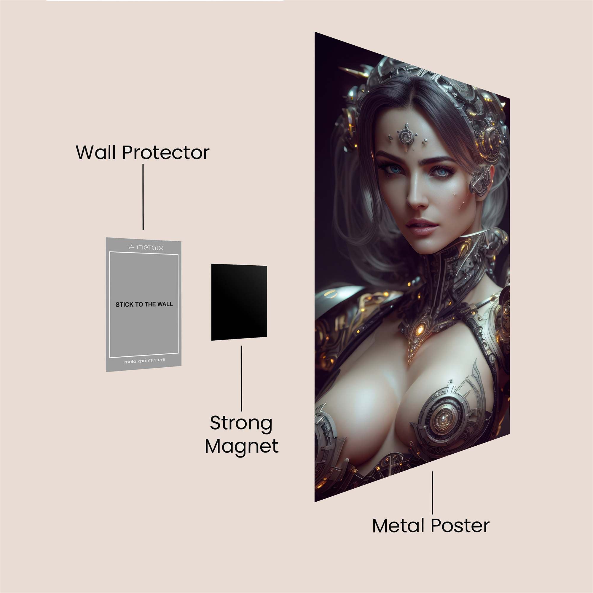 Empress Enigma Safe Wall Magnetic / M