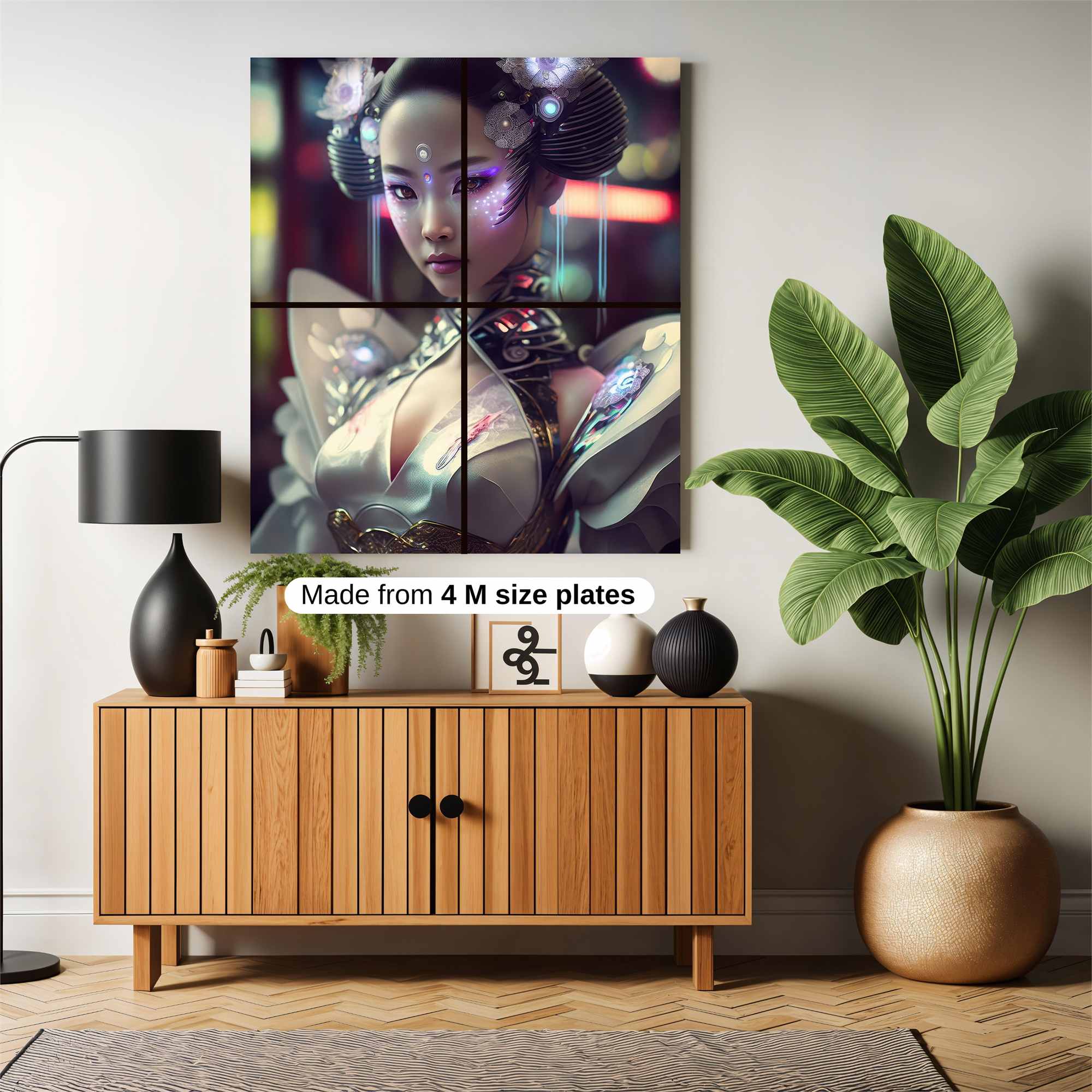 Cyber Geisha Safe Wall Magnetic / M