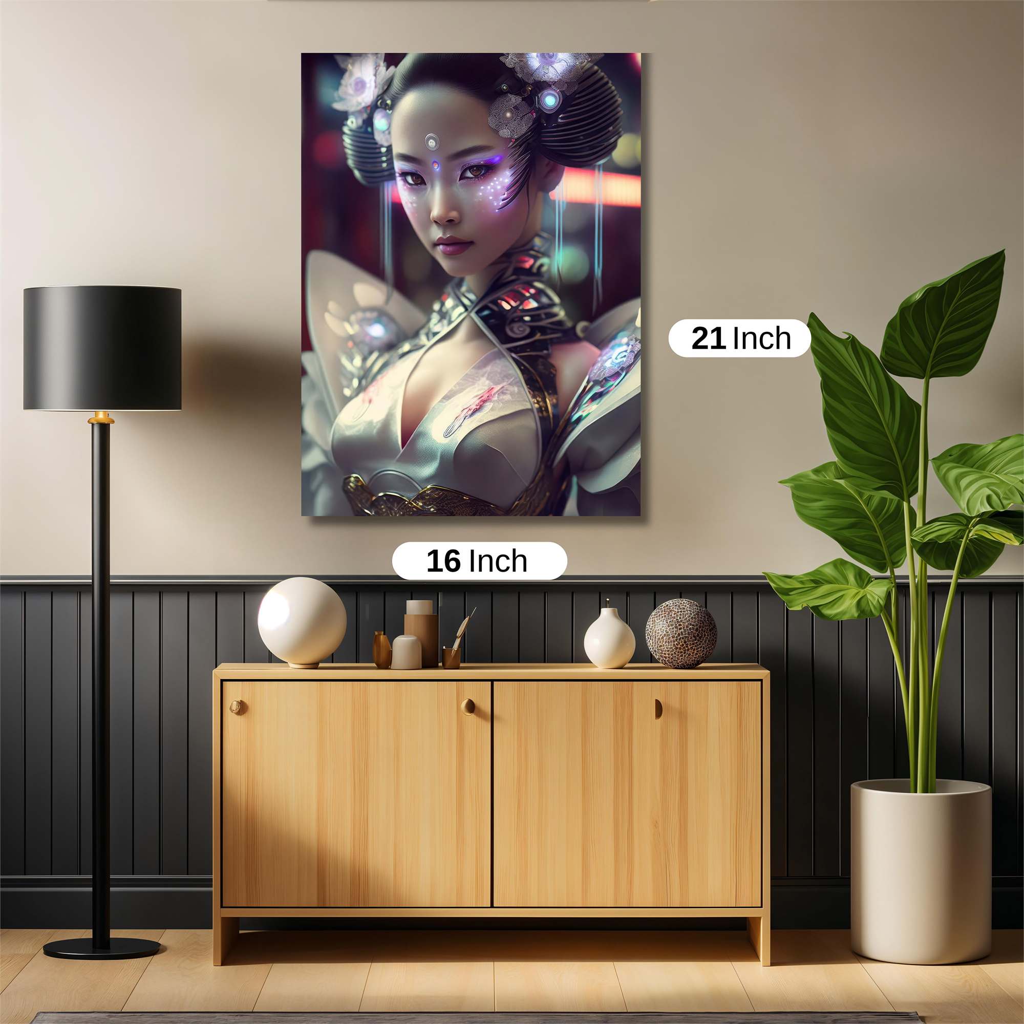 Cyber Geisha Safe Wall Magnetic / M