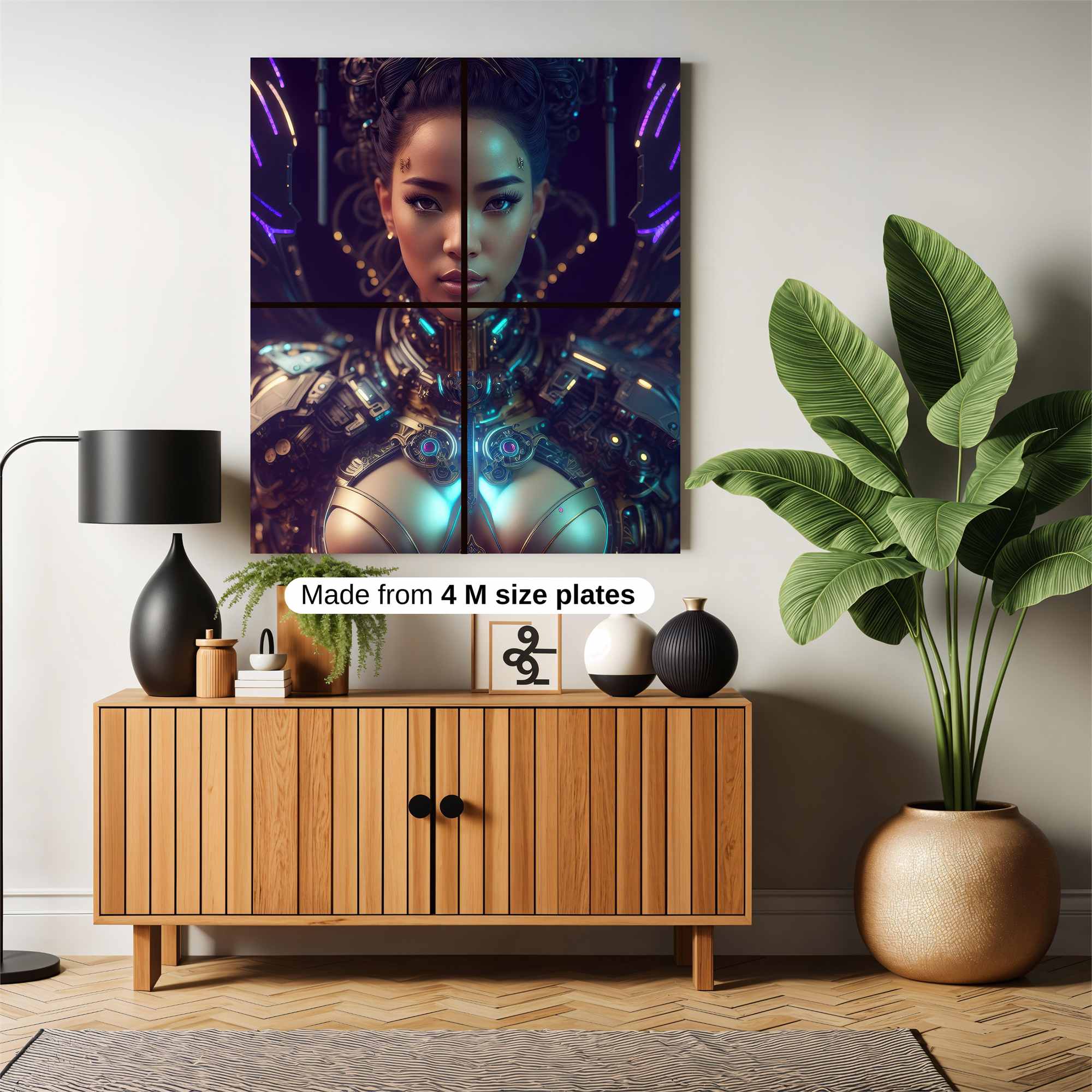 Cyber Empress Safe Wall Magnetic / M