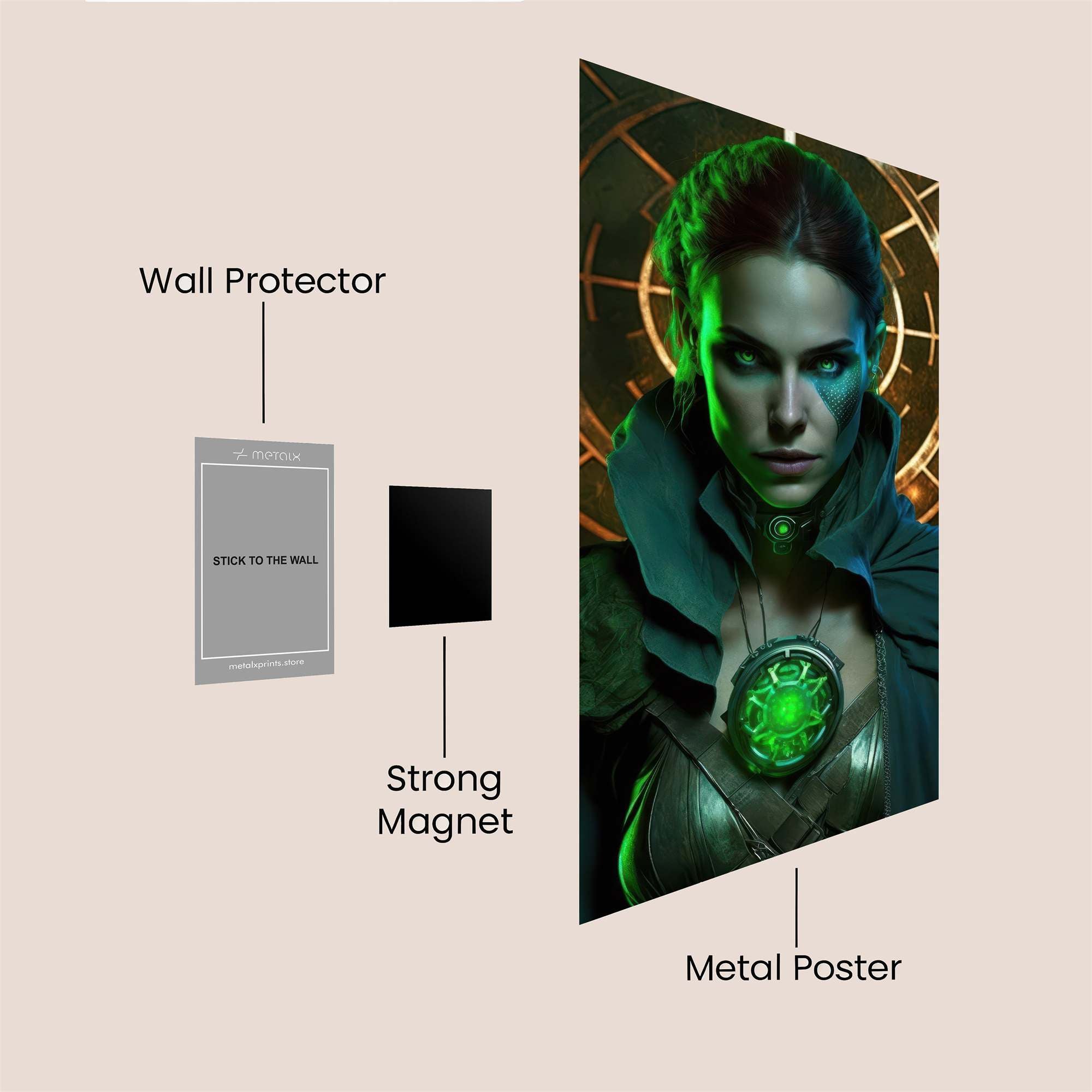 Mystic Enigma Safe Wall Magnetic / M