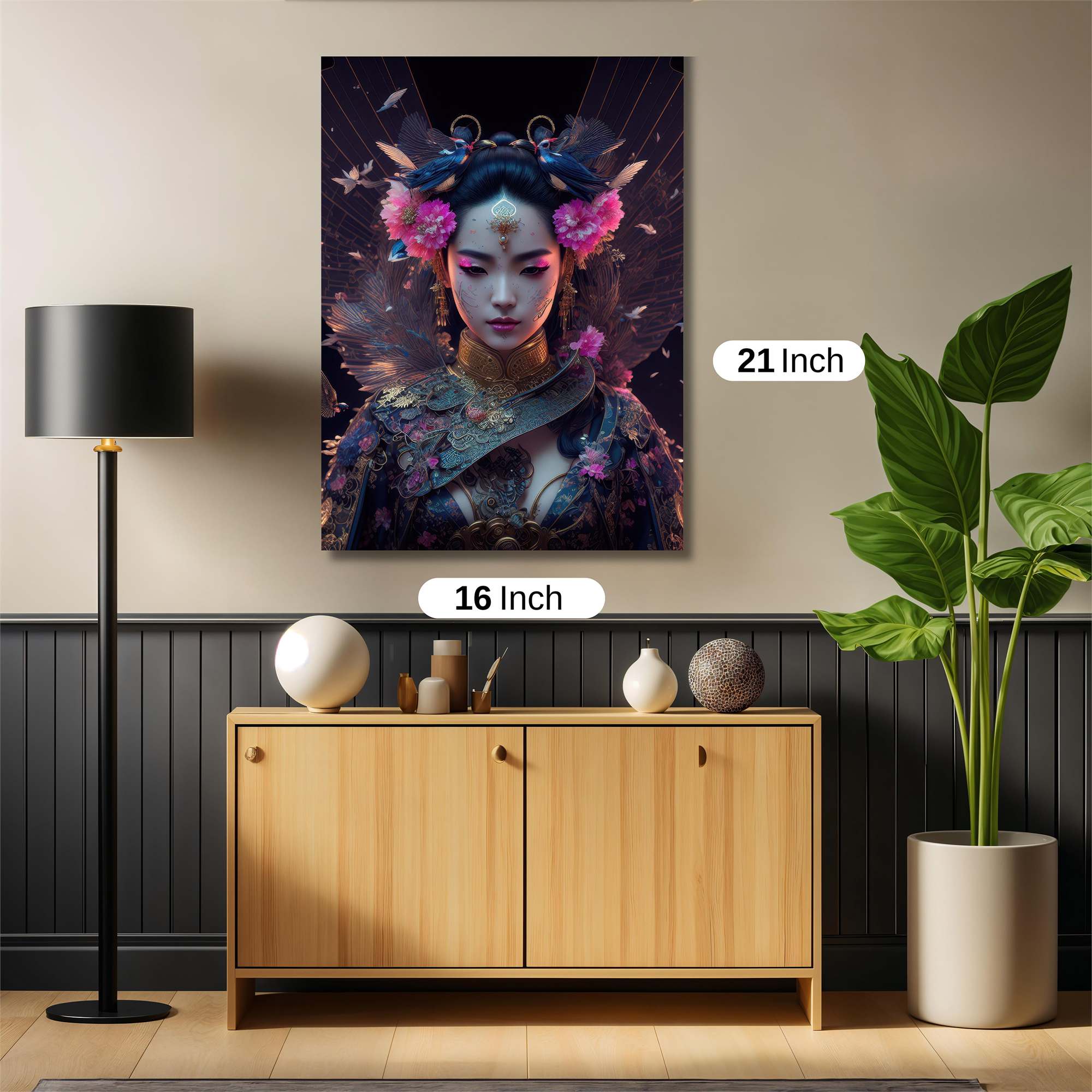 Butterfly Empress Safe Wall Magnetic / M