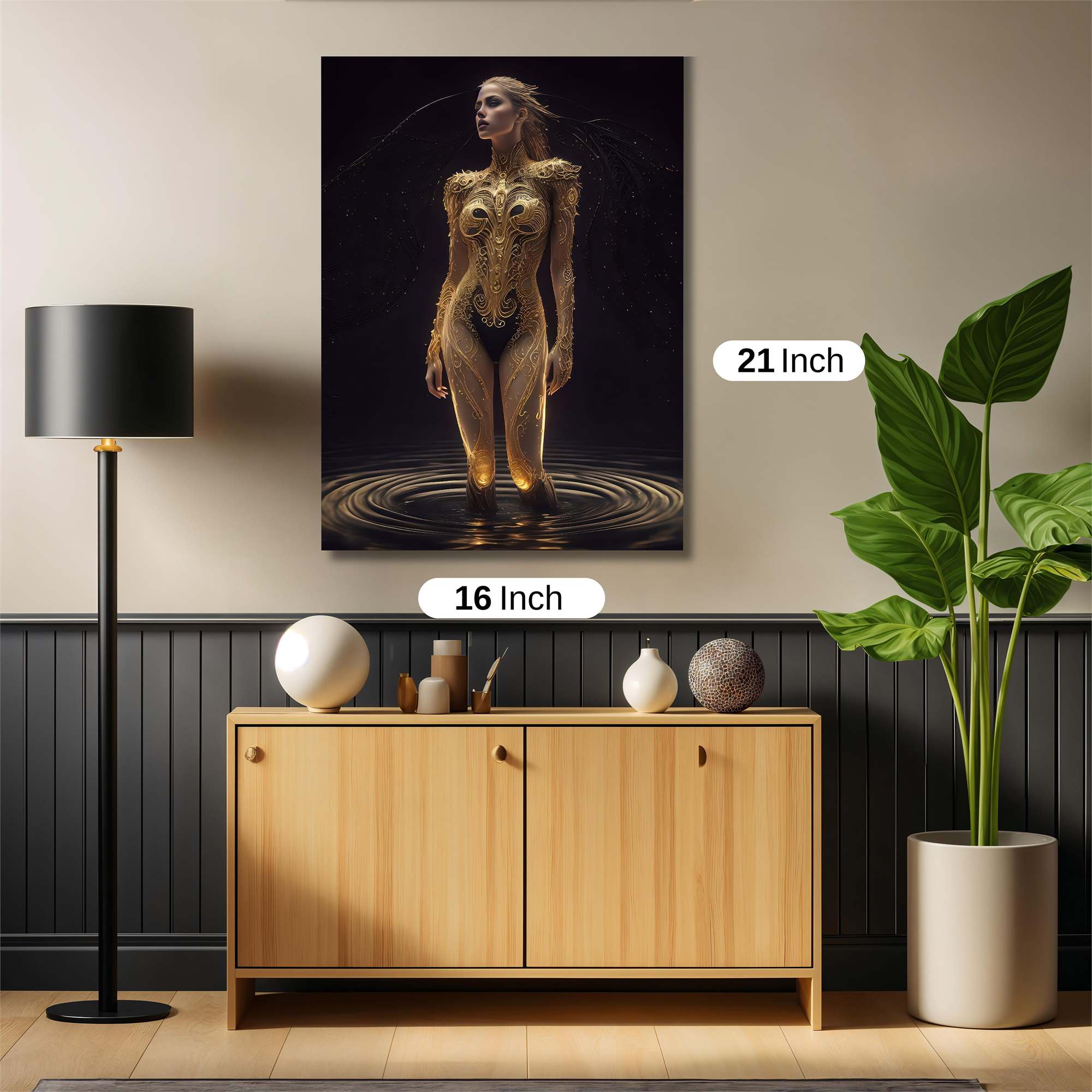 Golden Enigma Safe Wall Magnetic / M