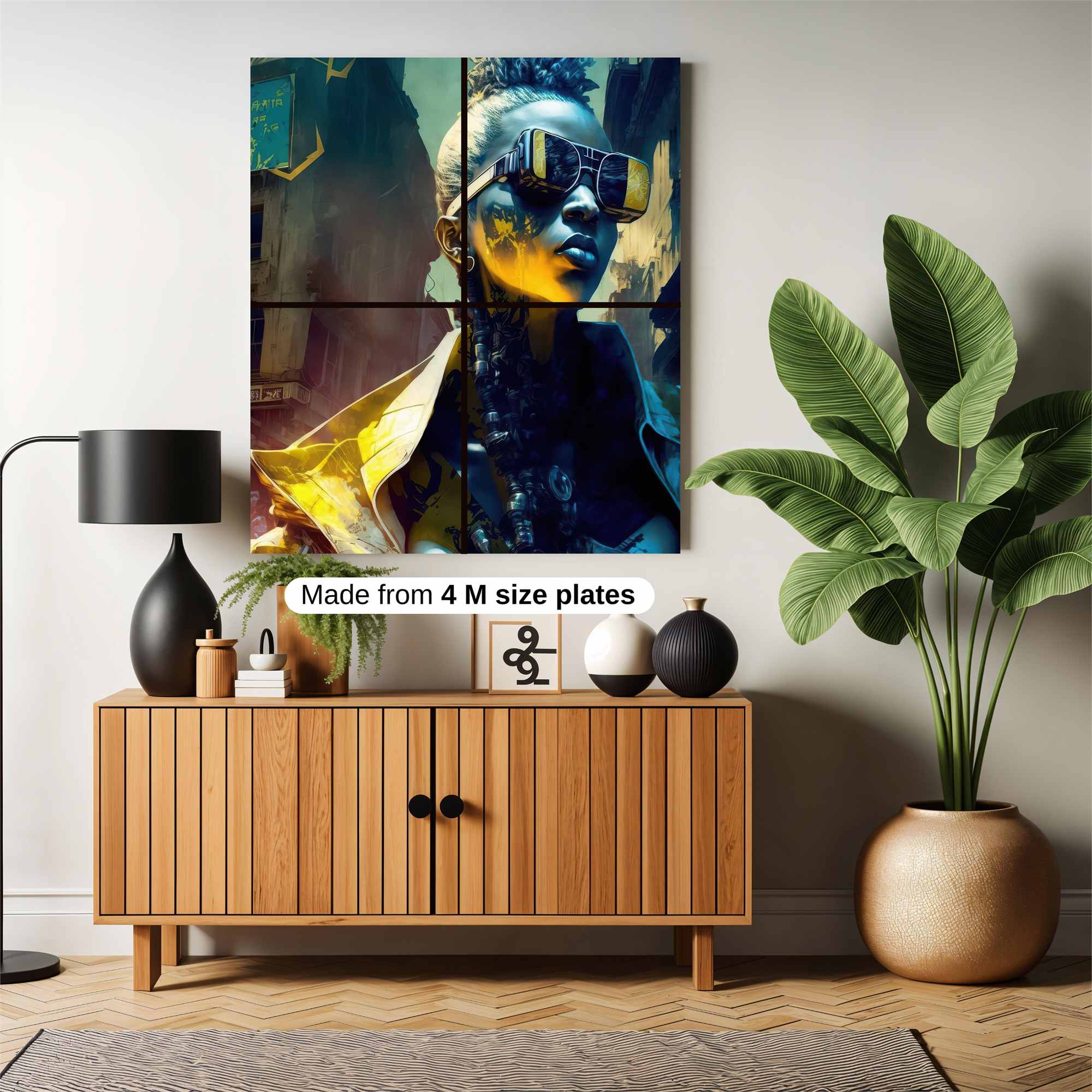 Cyber Enigma Safe Wall Magnetic / M