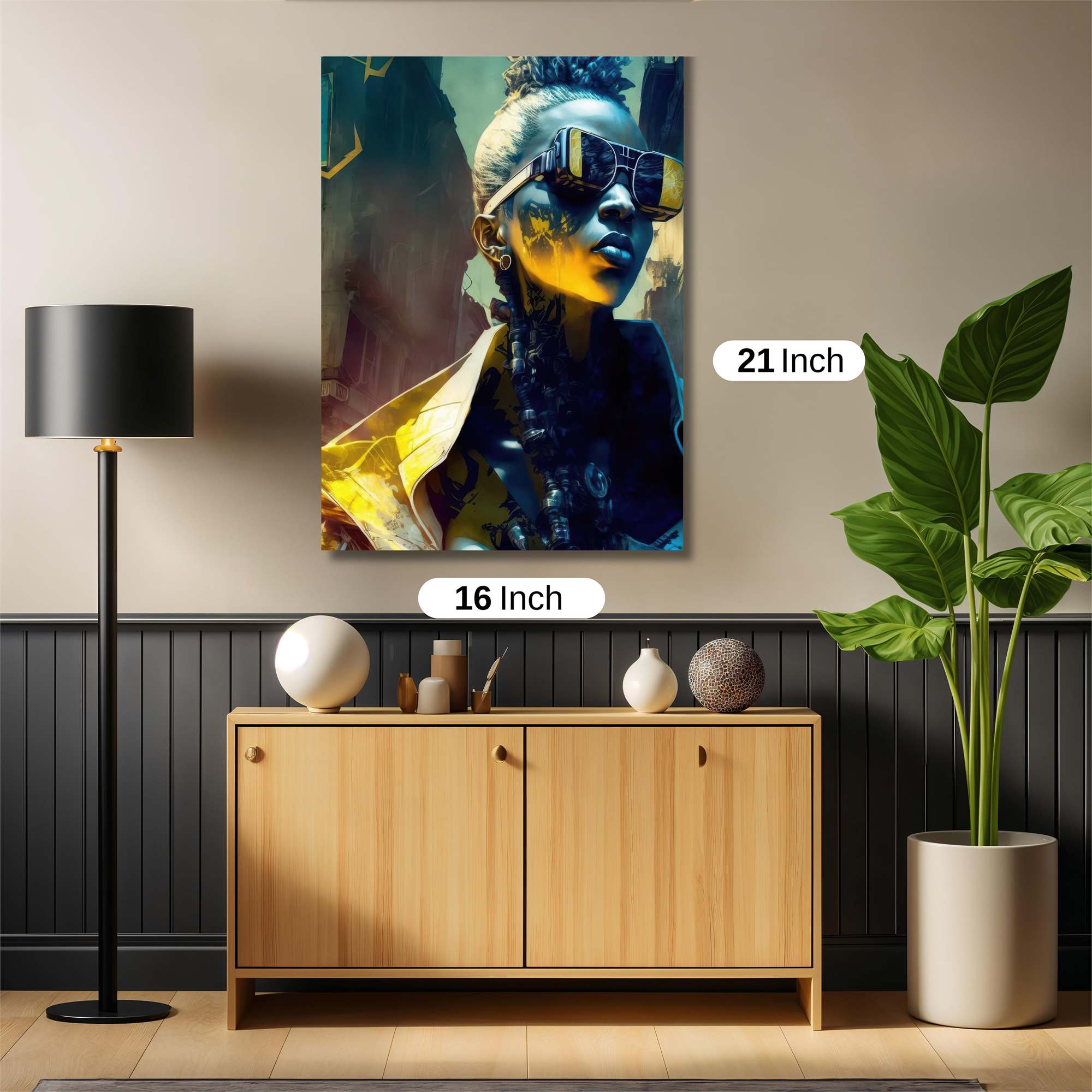 Cyber Enigma Safe Wall Magnetic / M