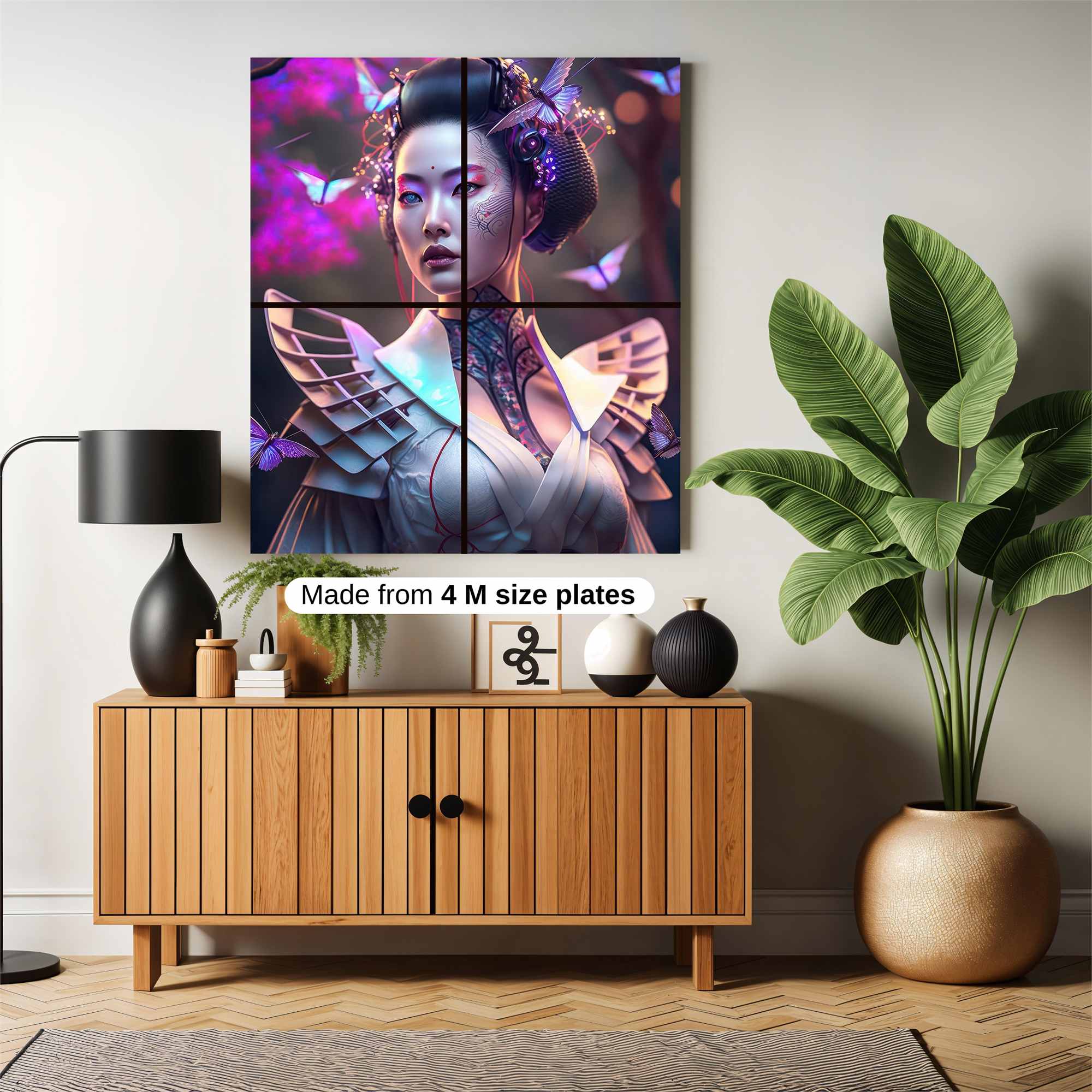 Geisha Enigma Safe Wall Magnetic / M