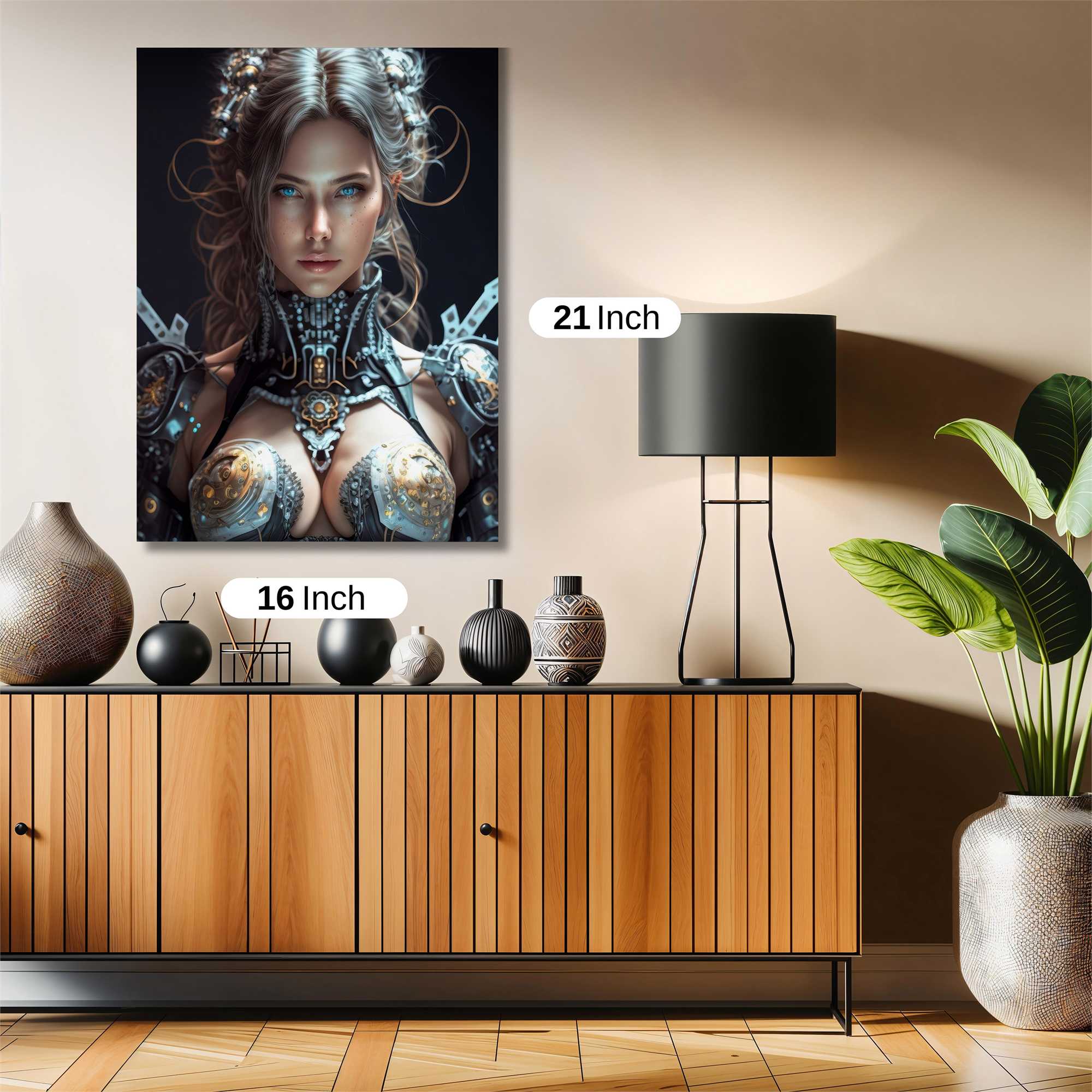 Cyber Empress Safe Wall Magnetic / M