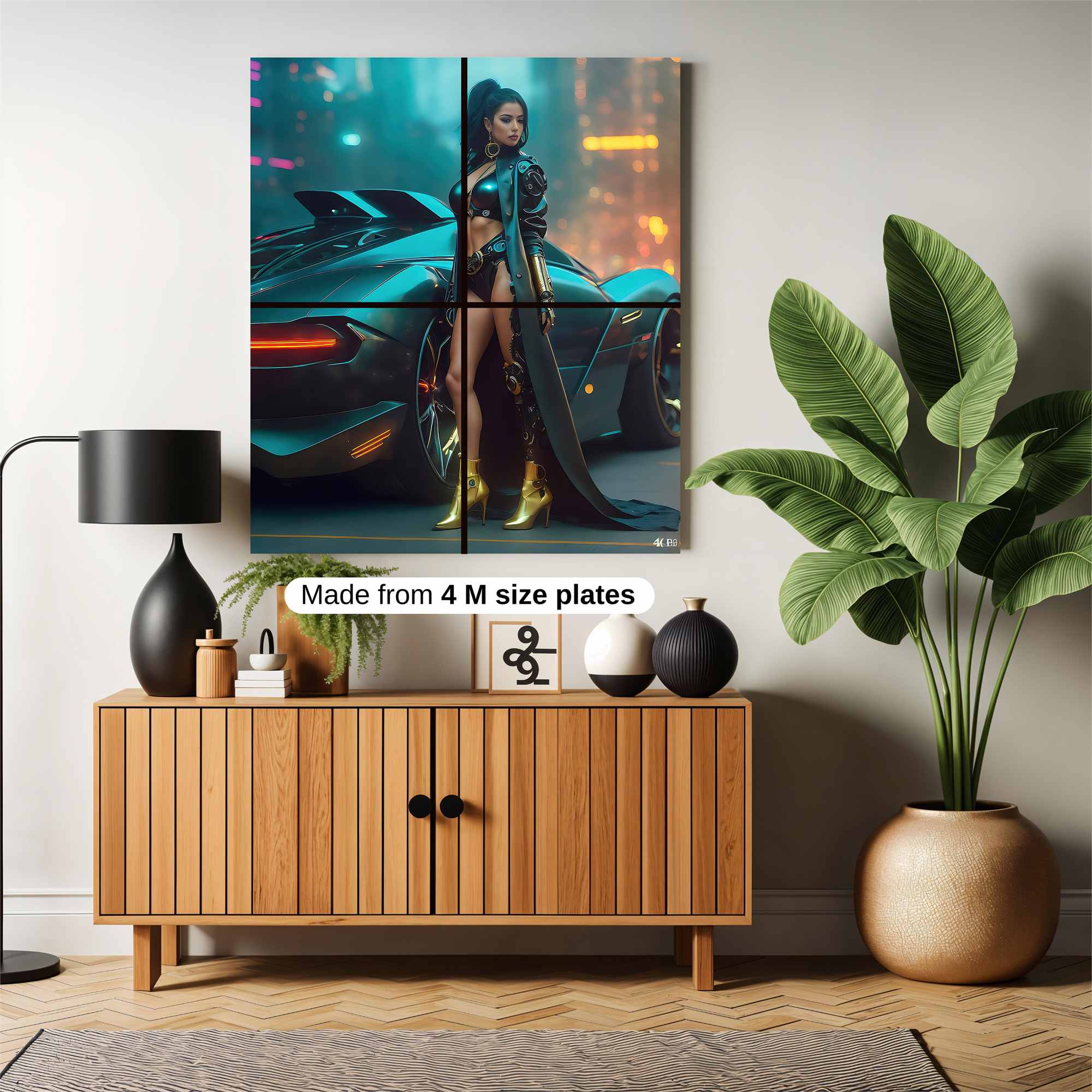 Cyber Enigma Safe Wall Magnetic / M