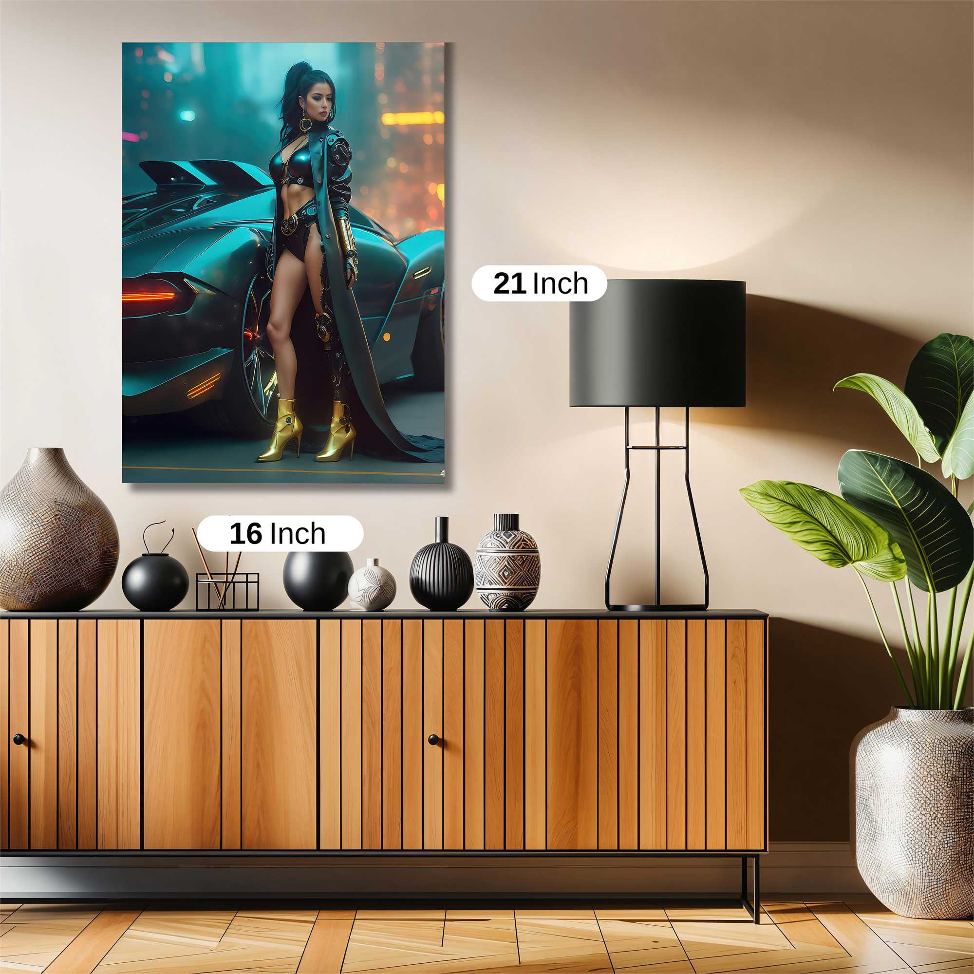 Cyber Enigma Safe Wall Magnetic / M