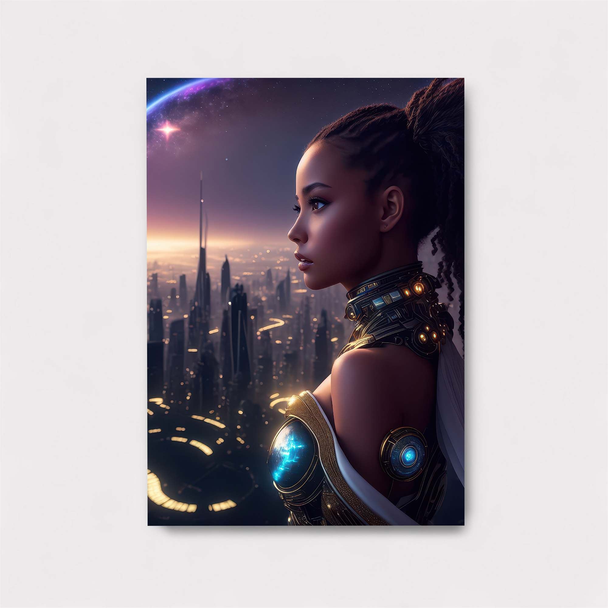 Futuristic Empress Safe Wall Magnetic / M