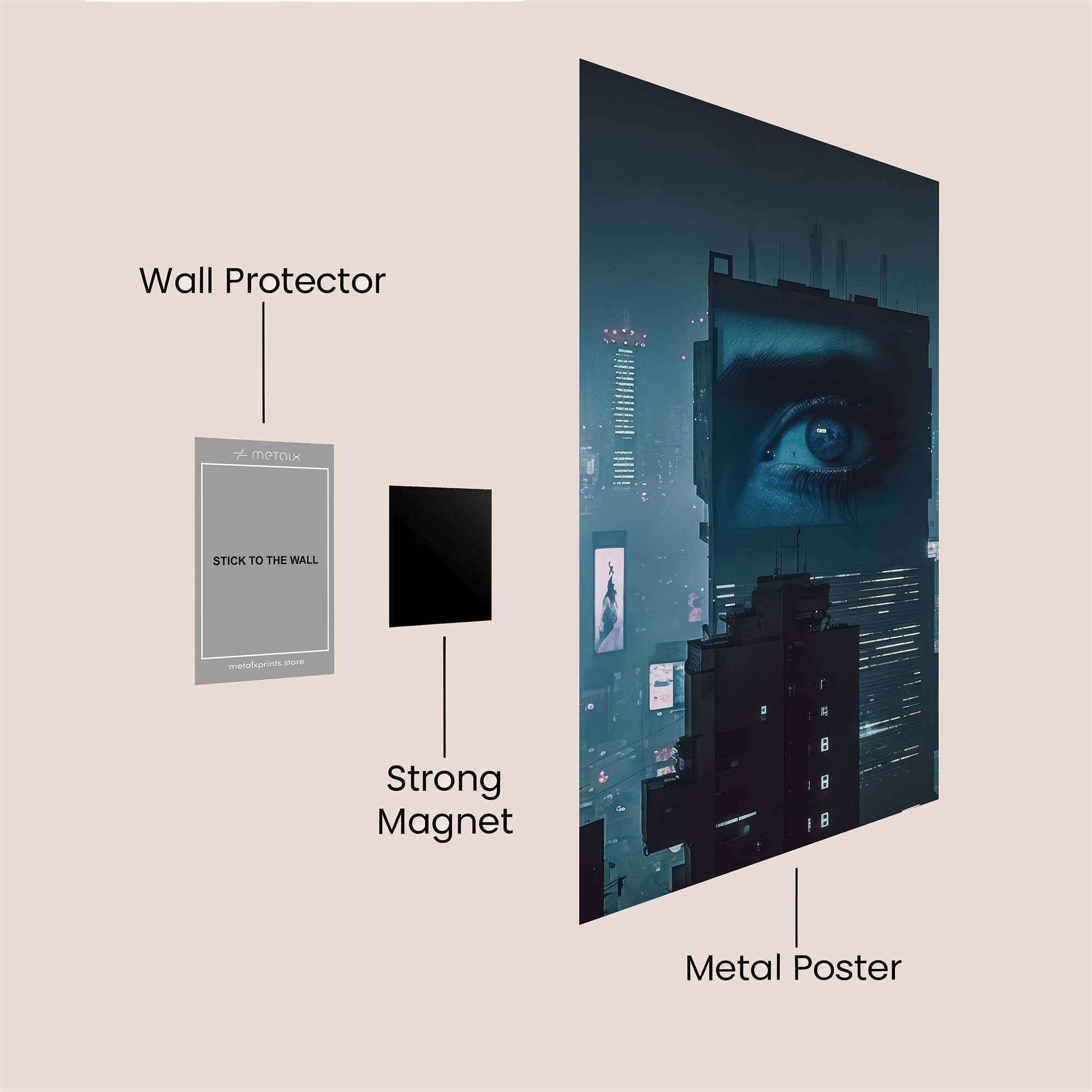 CityWatchful Safe Wall Magnetic / M