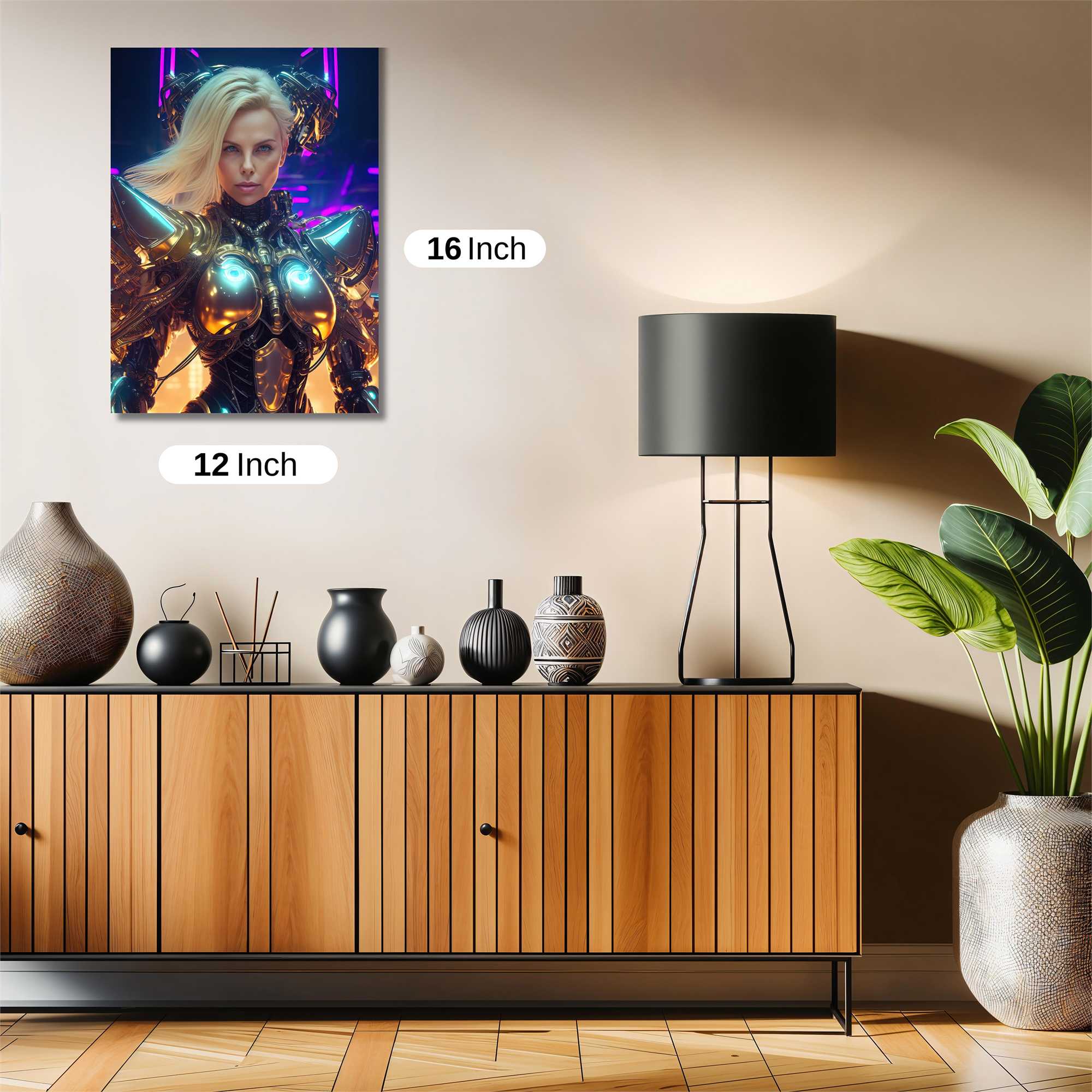 Cyber Empress Safe Wall Magnetic / M