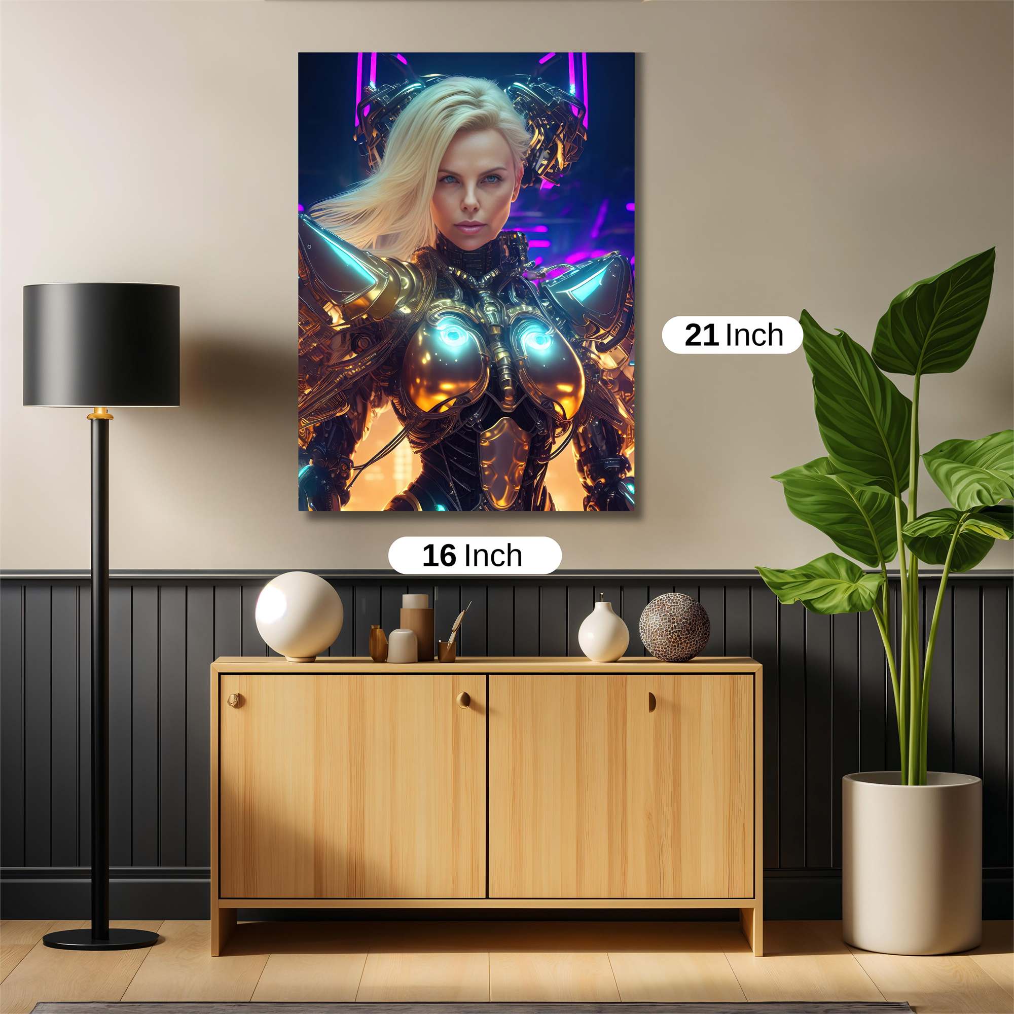 Cyber Empress Safe Wall Magnetic / M