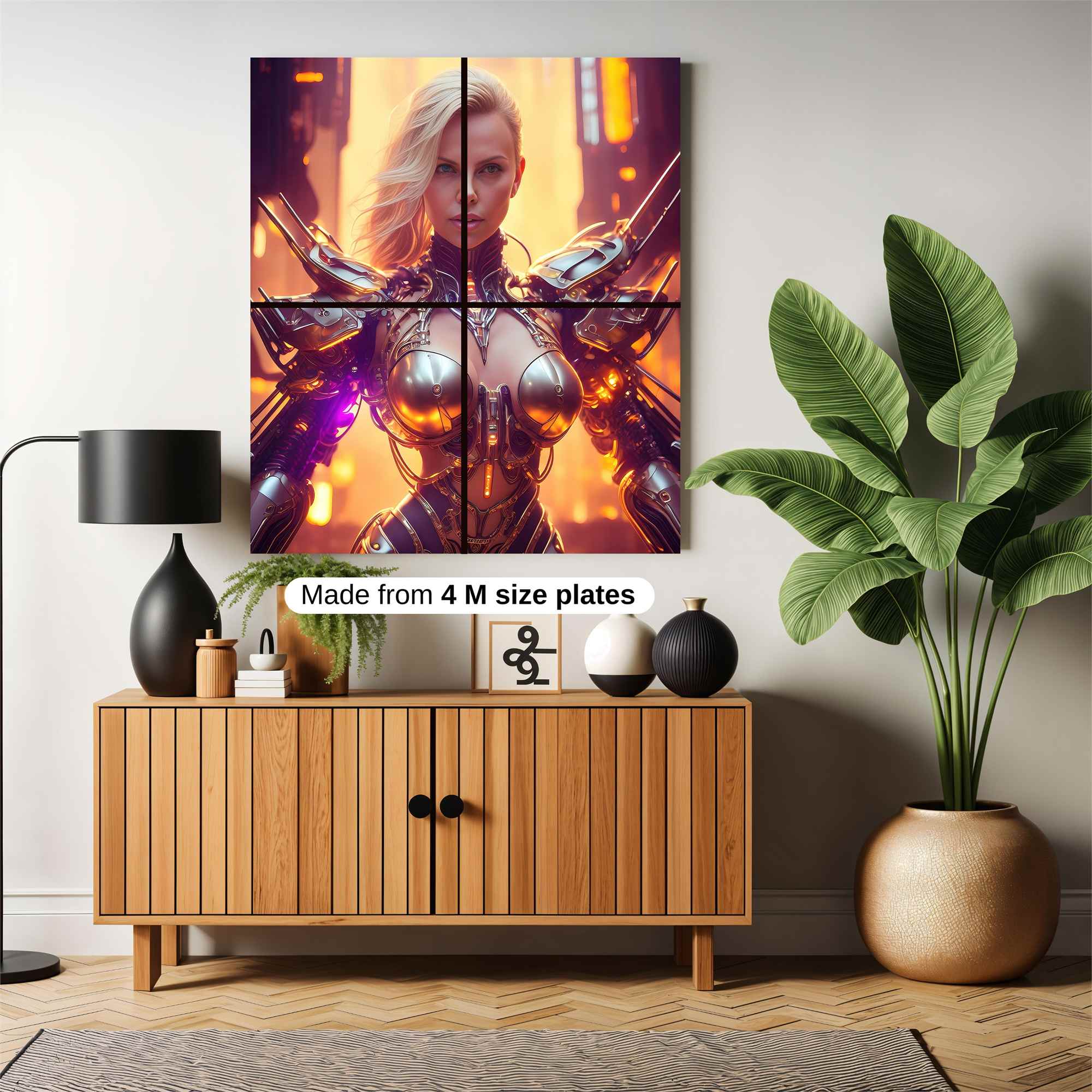 Cyber Empress Safe Wall Magnetic / M