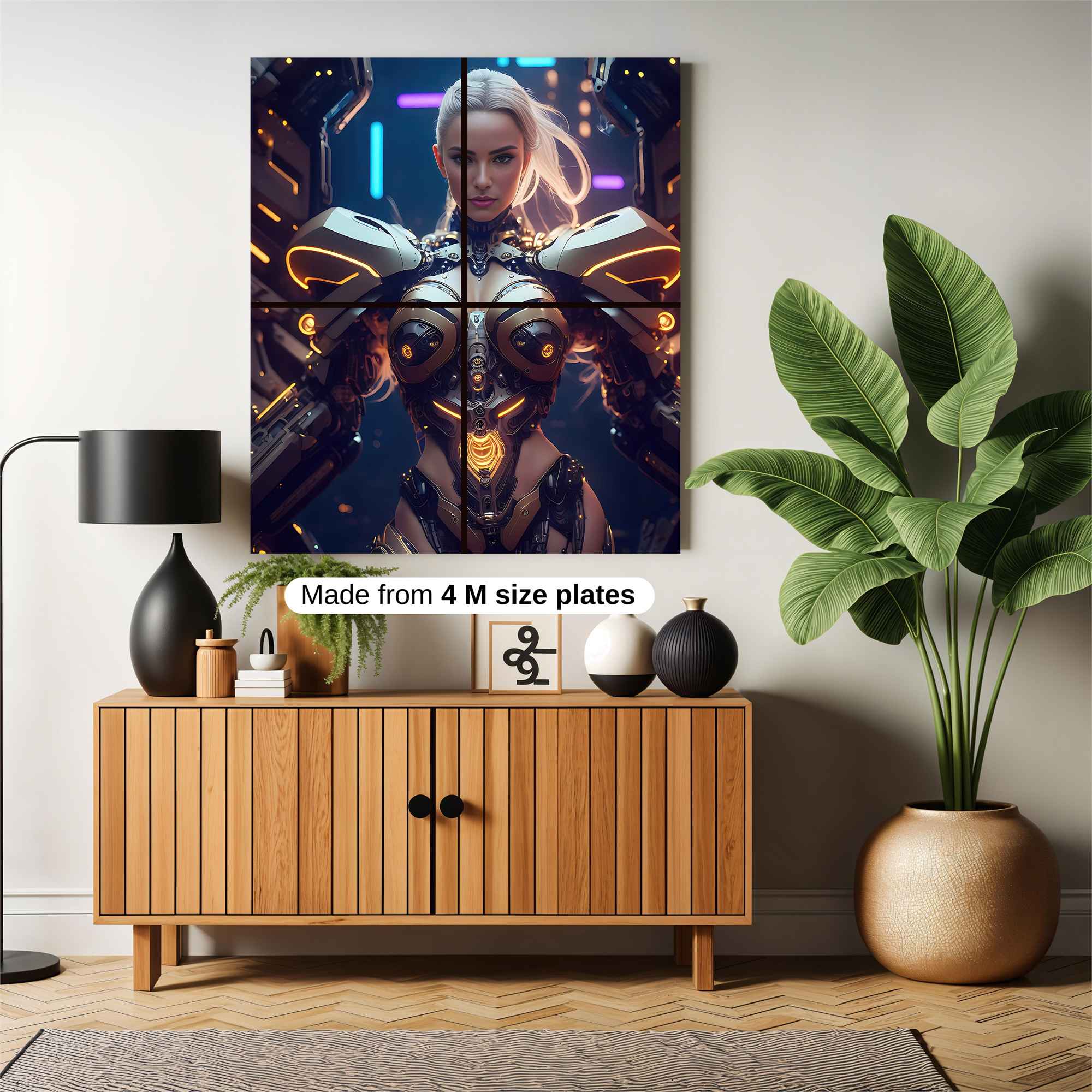 Cyber Vixen Safe Wall Magnetic / M