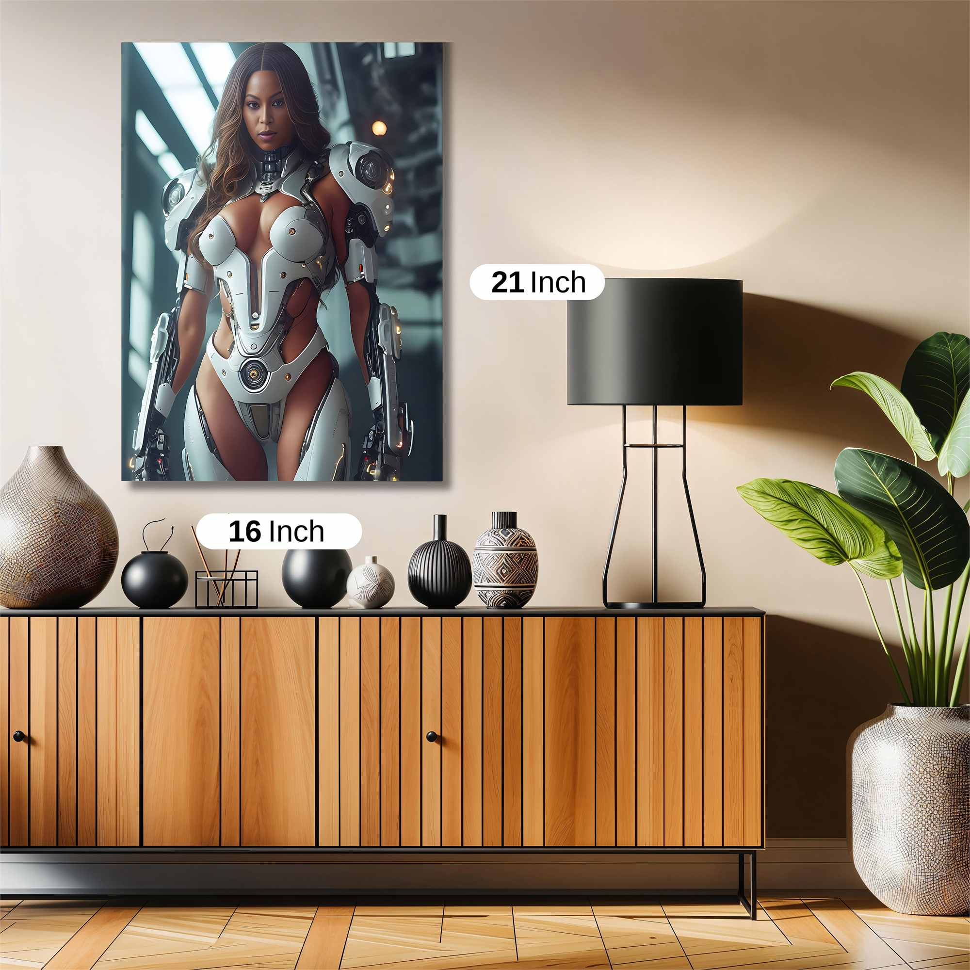 Futuristic Allure Safe Wall Magnetic / M