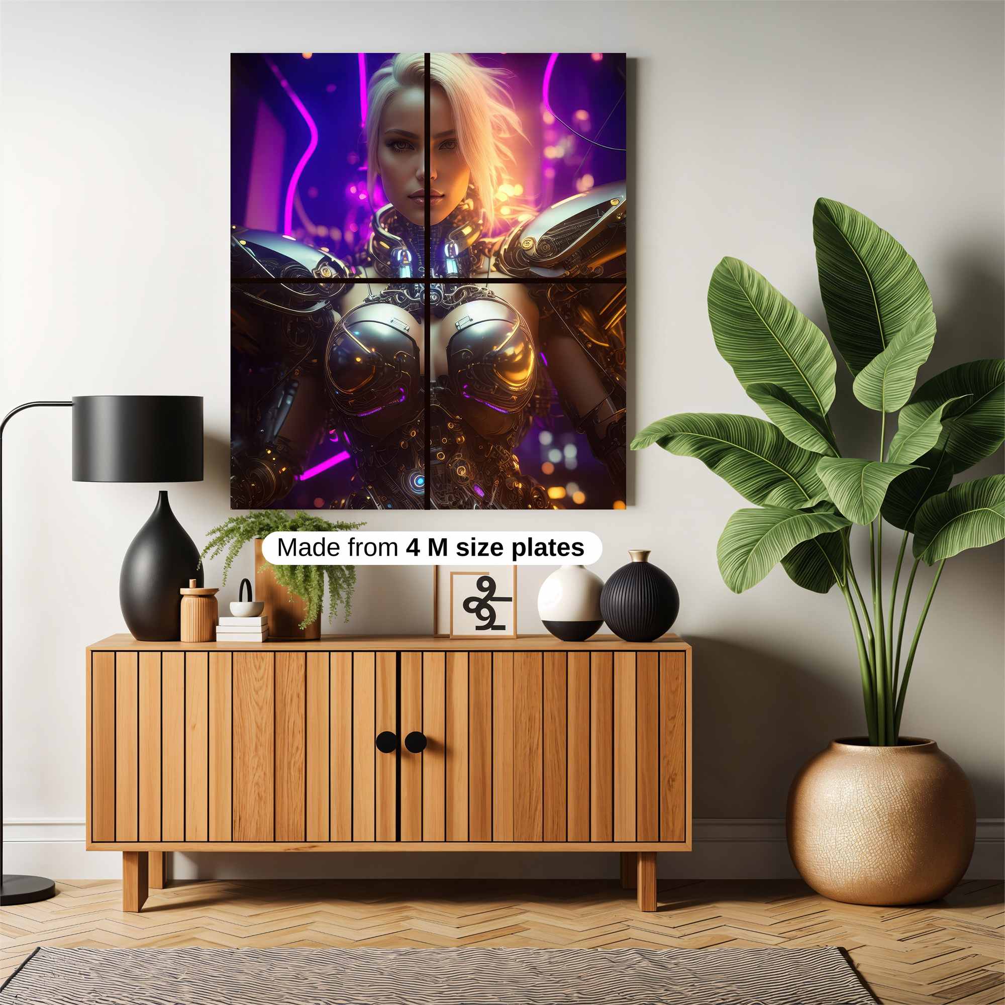 Cyber Enigma Safe Wall Magnetic / M