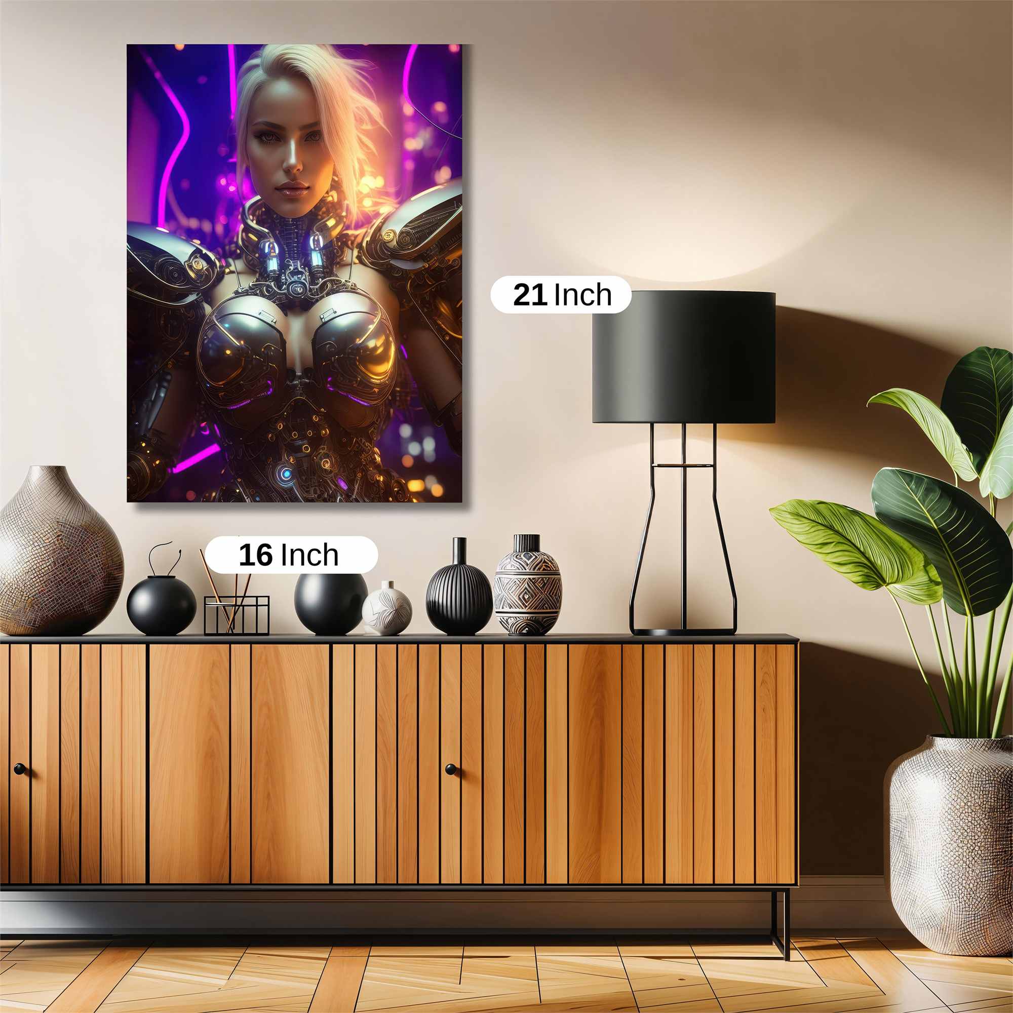 Cyber Enigma Safe Wall Magnetic / M