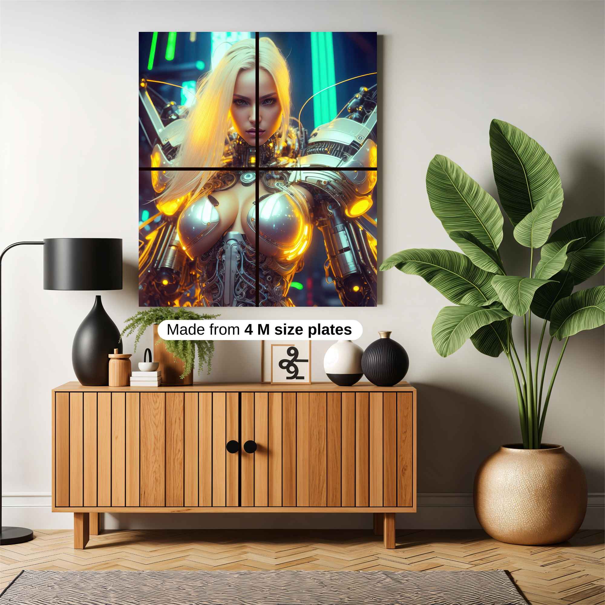 Cyber Enchantress Safe Wall Magnetic / M