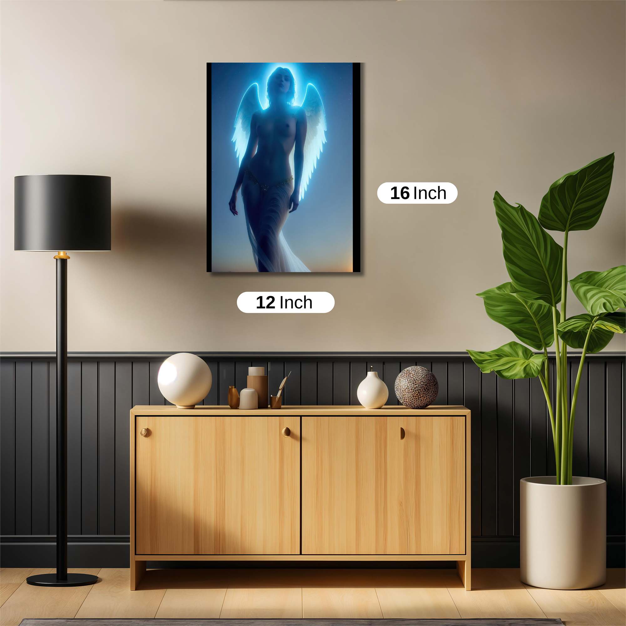 Angelic Serenity Safe Wall Magnetic / M