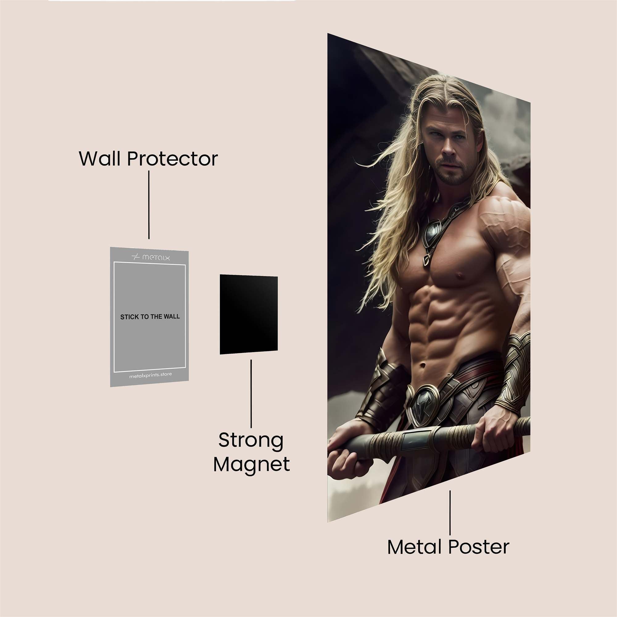 Thor Majestic Safe Wall Magnetic / M