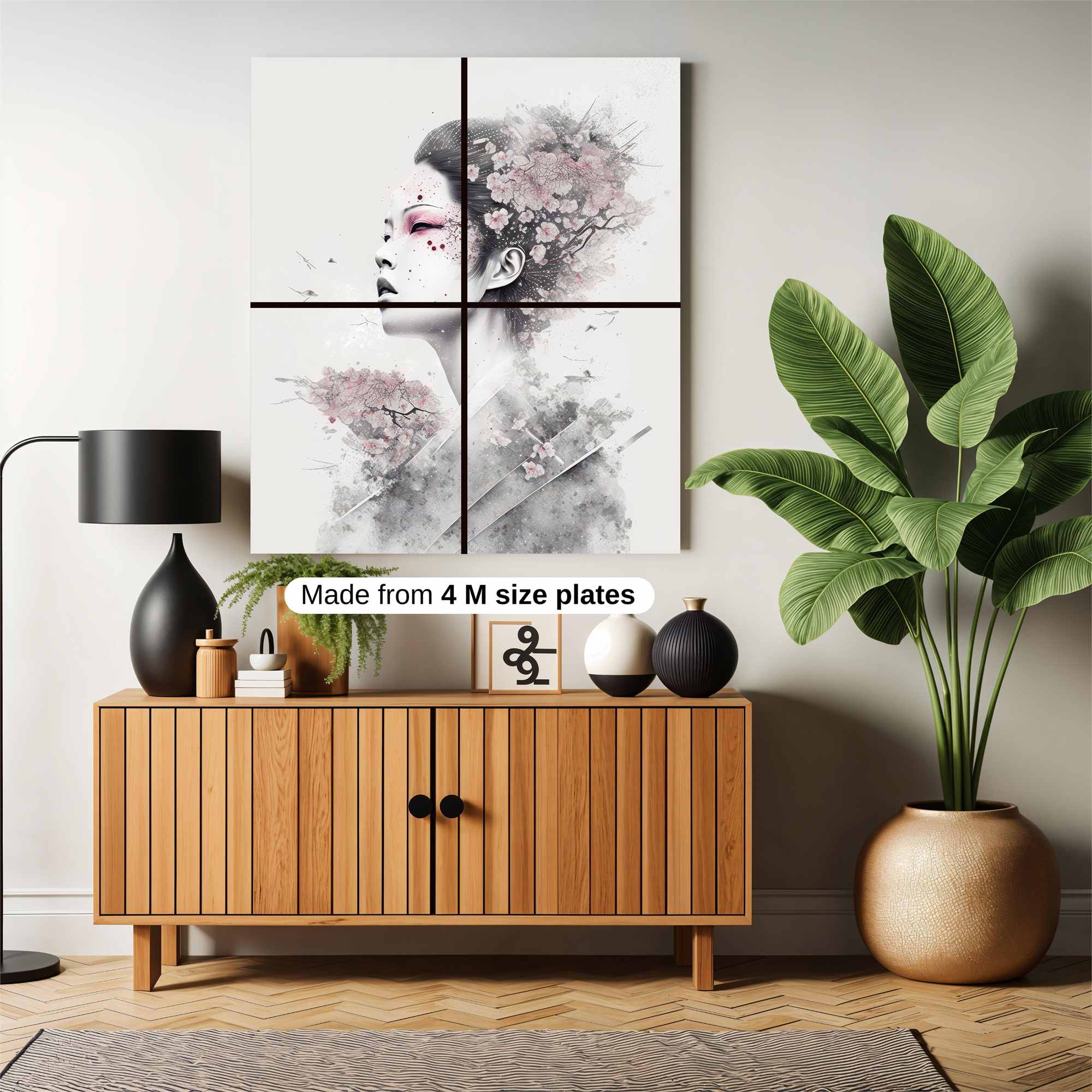 Geisha Serenity Safe Wall Magnetic / M