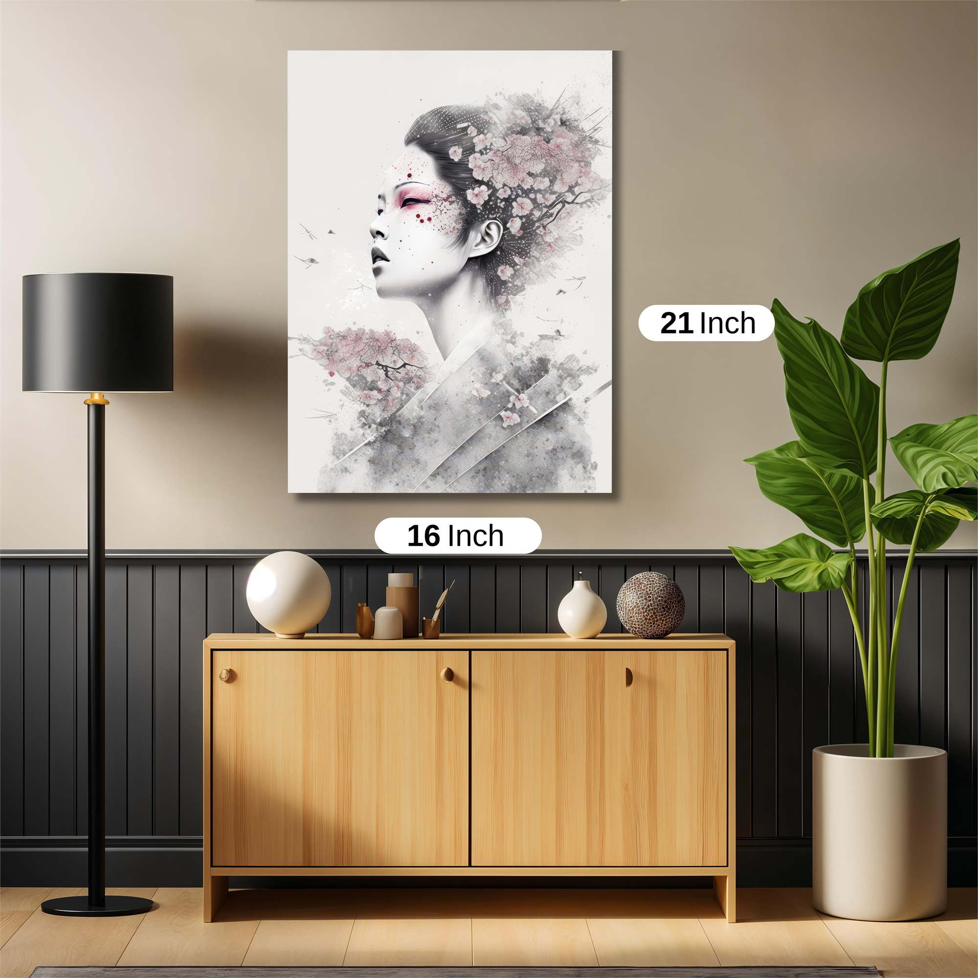Geisha Serenity Safe Wall Magnetic / M
