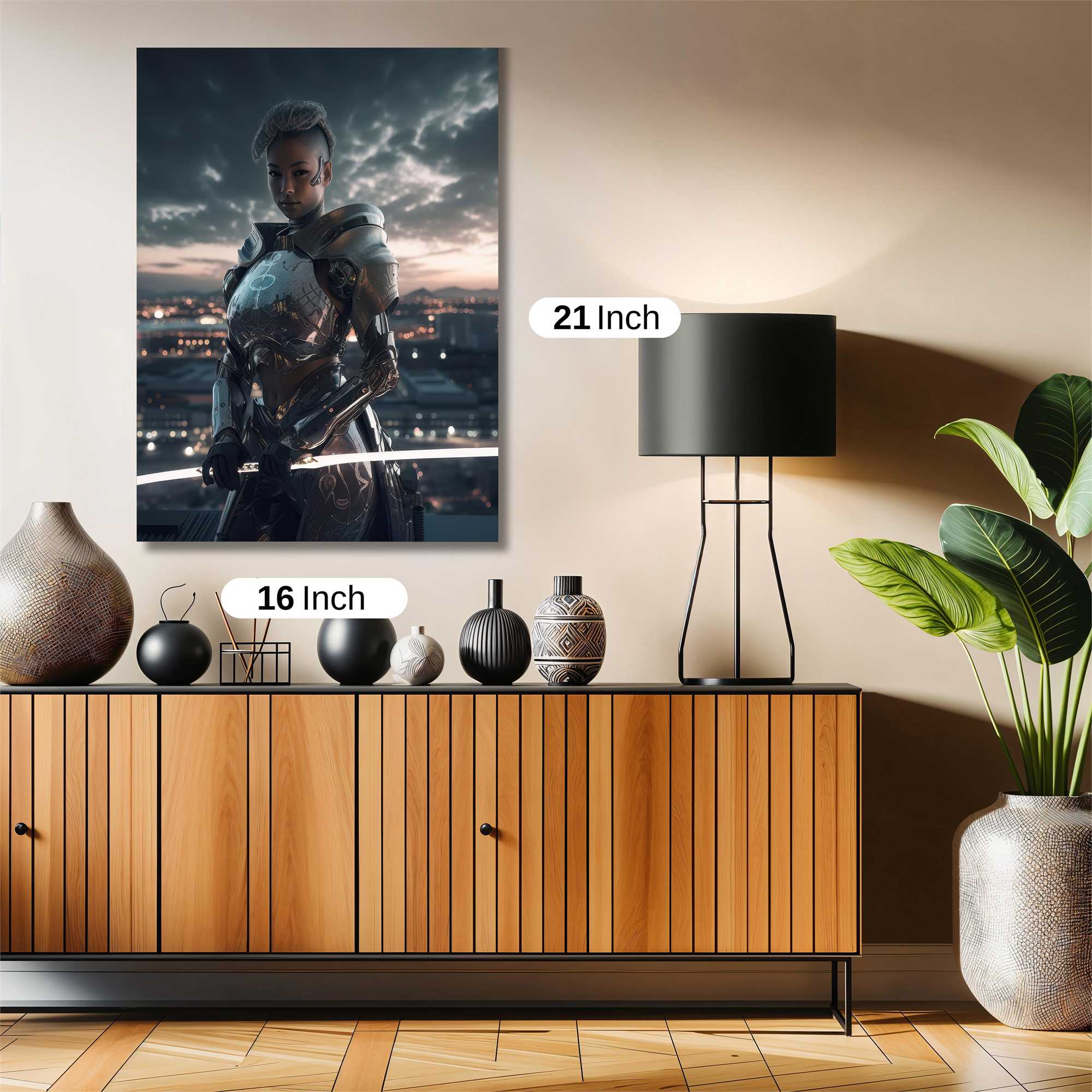 Samurai Serenity Safe Wall Magnetic / M