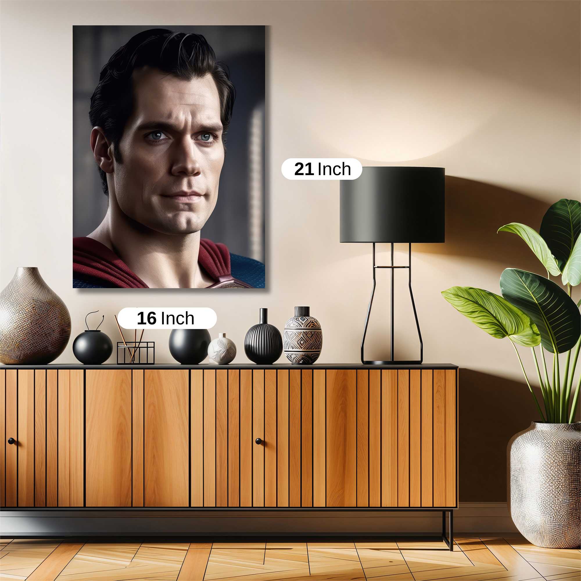Superman Serene Safe Wall Magnetic / M