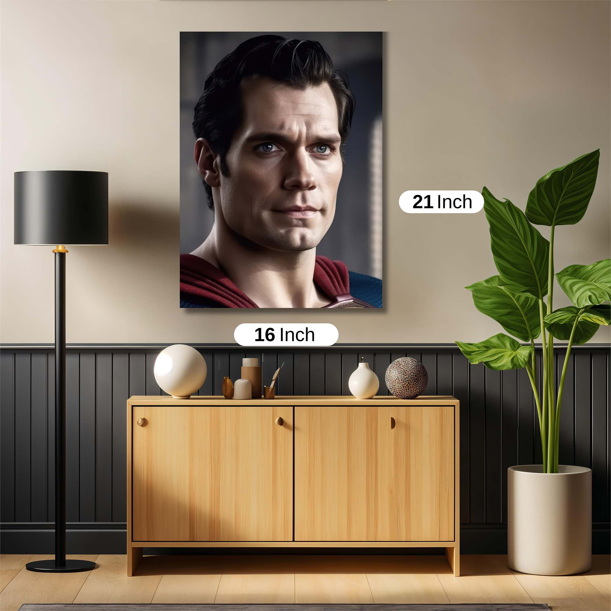 Superman Serene Safe Wall Magnetic / M