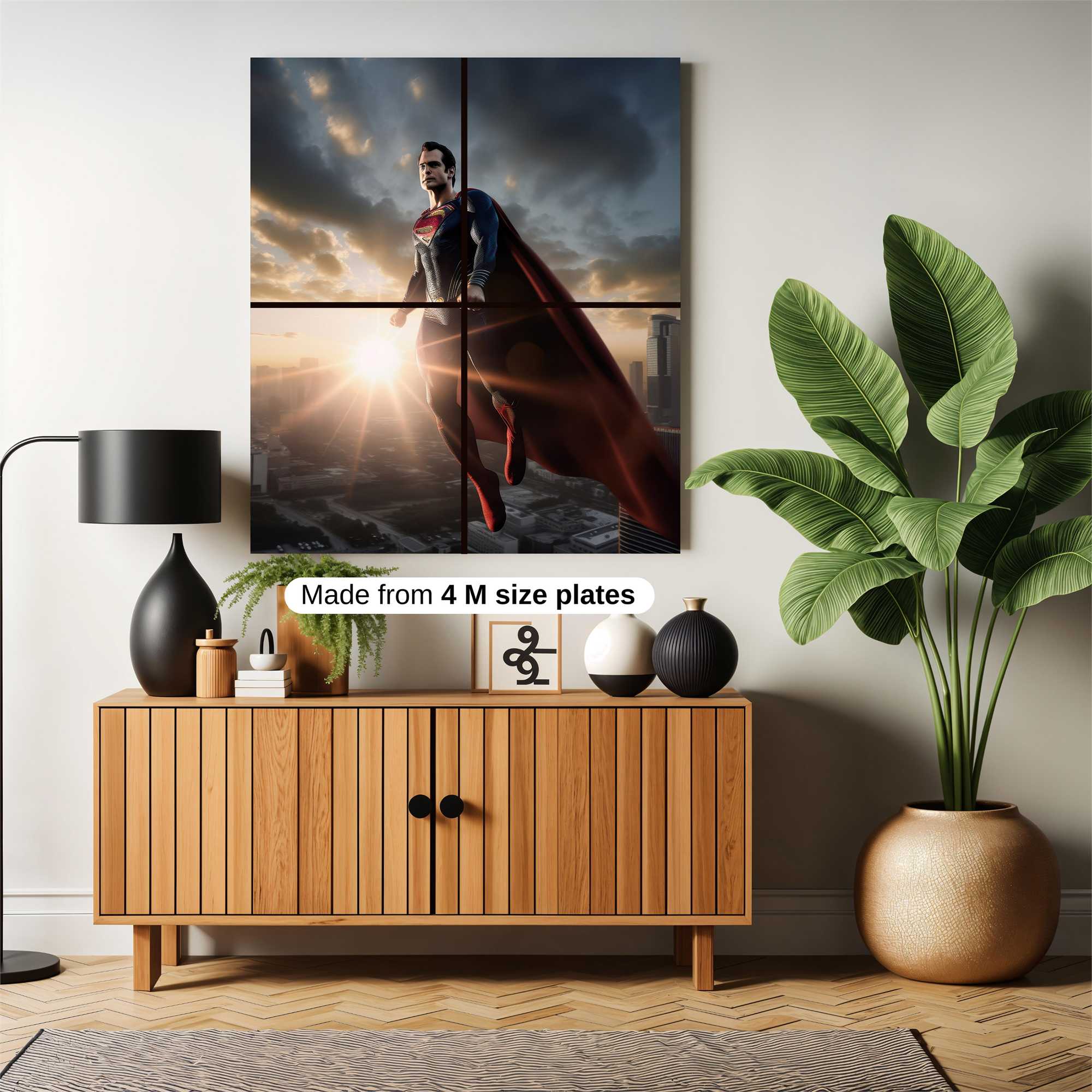 Superman Dawn Safe Wall Magnetic / M
