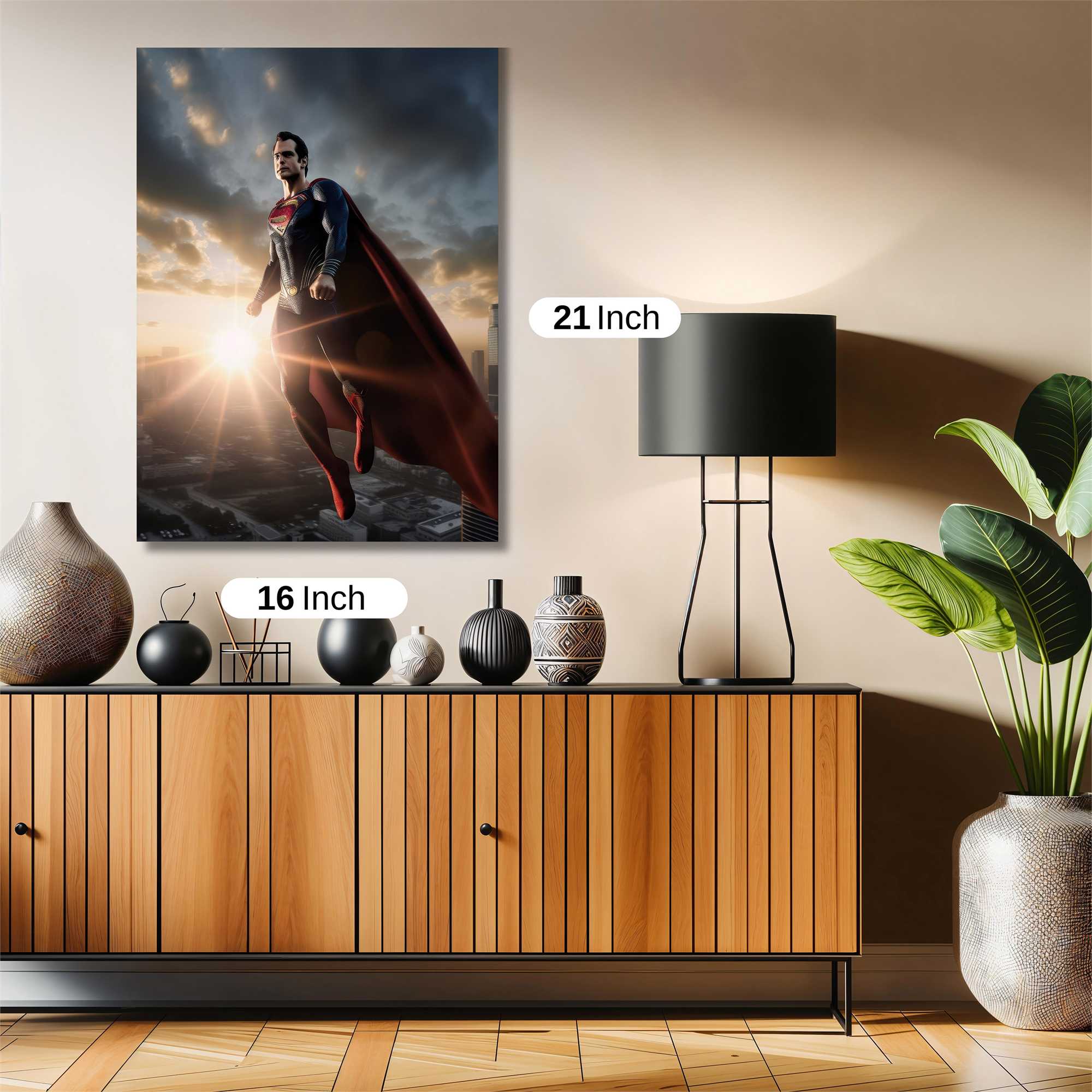 Superman Dawn Safe Wall Magnetic / M