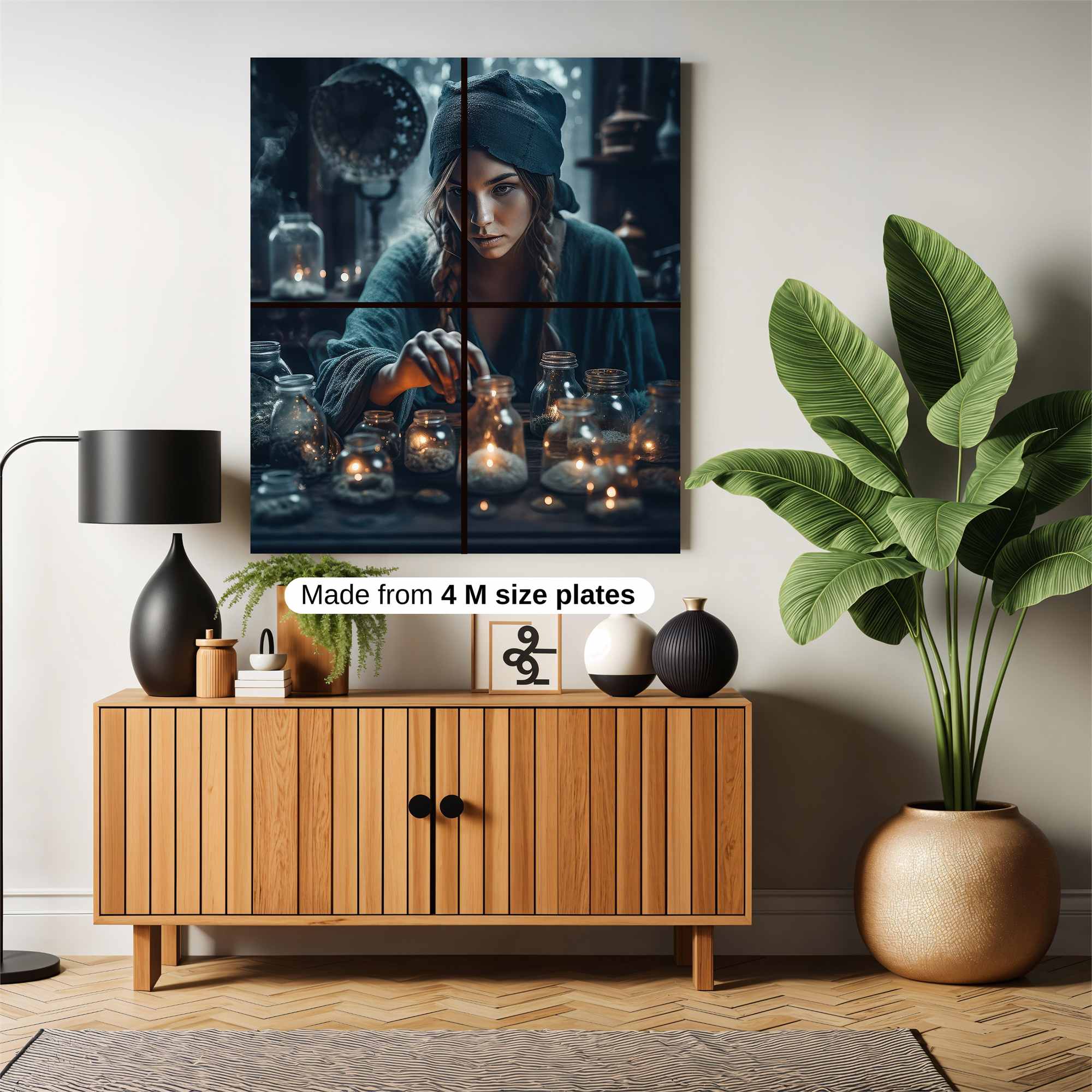 Witch Enchanting Safe Wall Magnetic / M