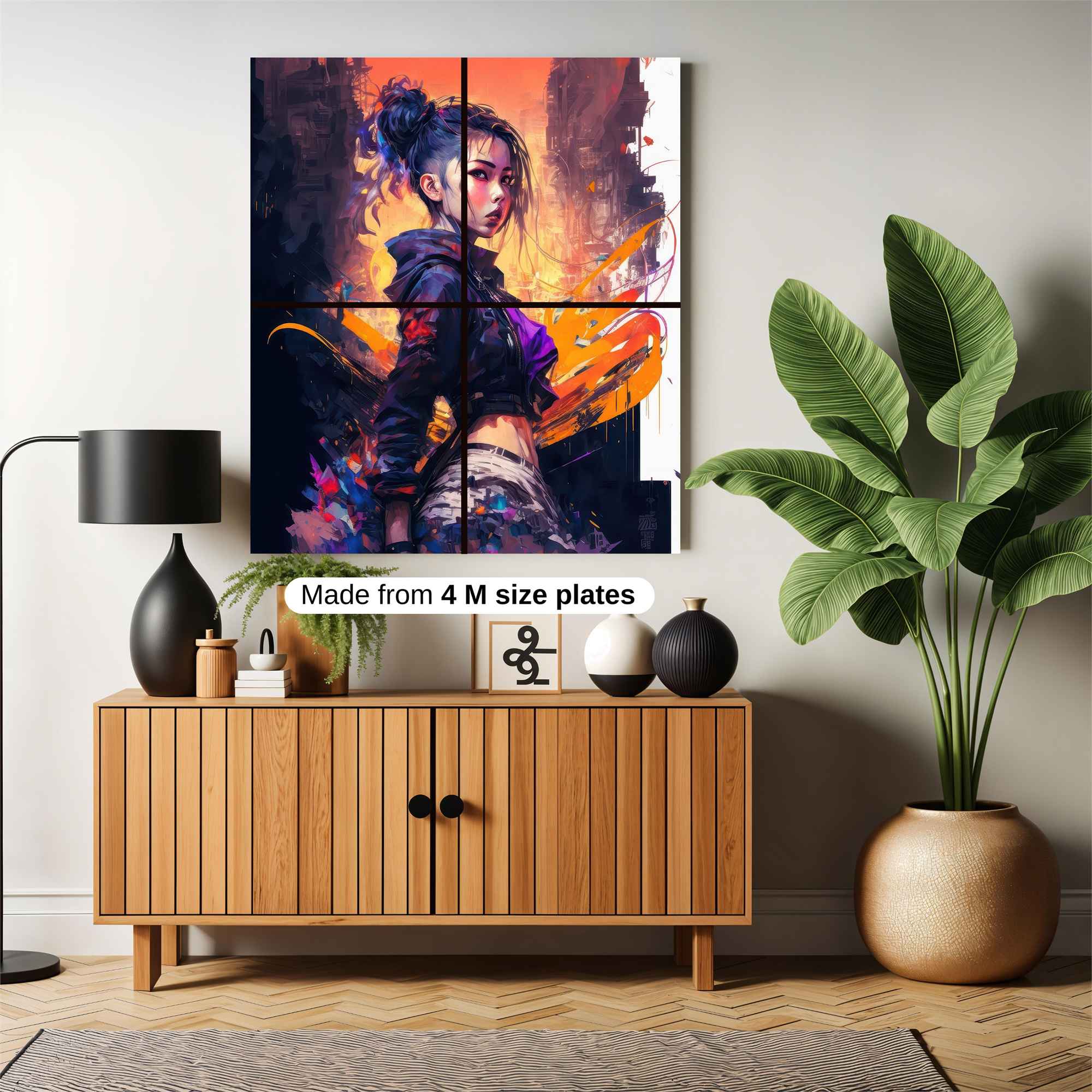 Neon Rebel Safe Wall Magnetic / M