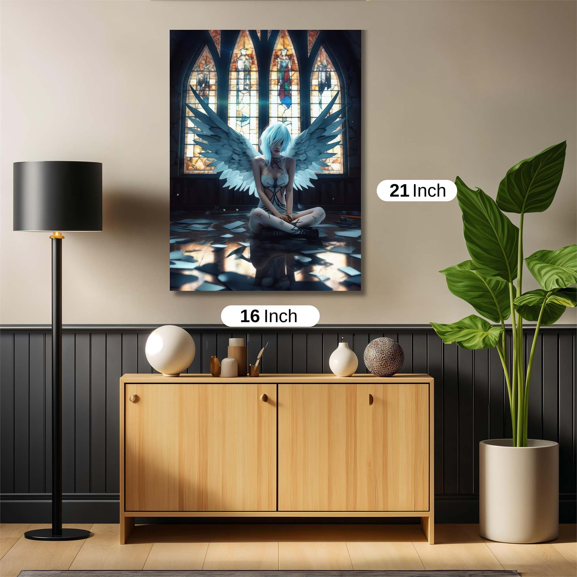Angel Despair Safe Wall Magnetic / M