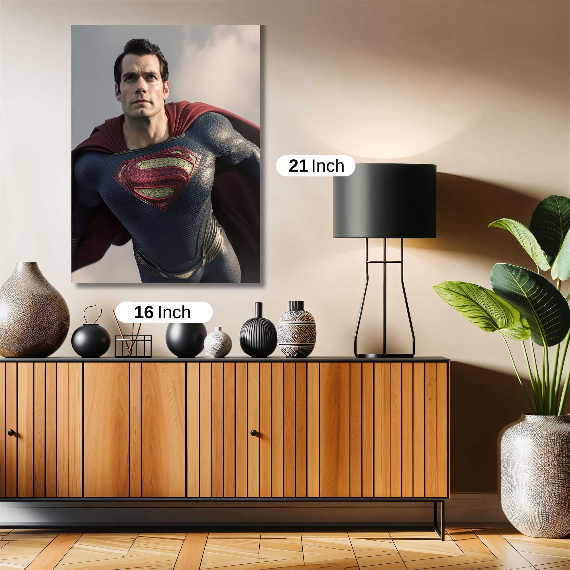 Superman Triumphant Safe Wall Magnetic / M
