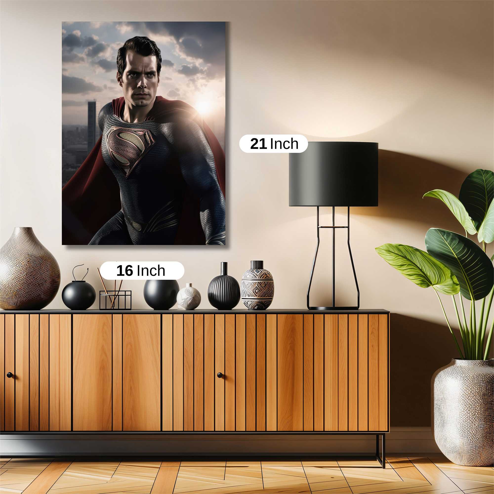 Superman Dawn Safe Wall Magnetic / M