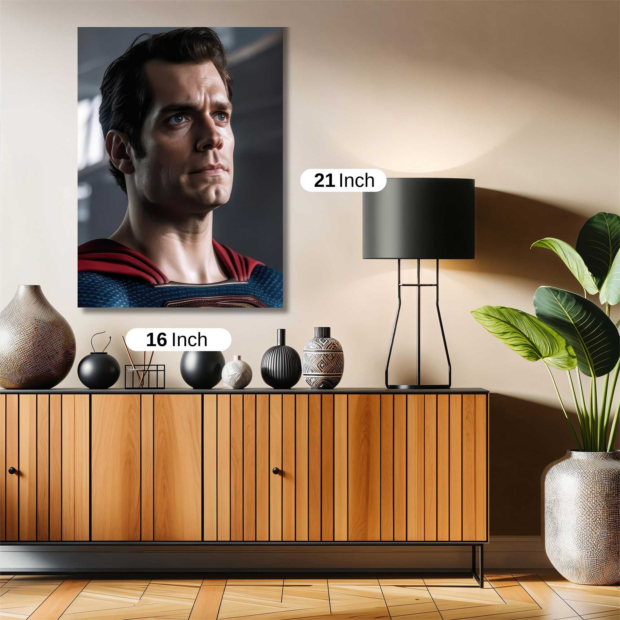 Superman Contemplative Safe Wall Magnetic / M
