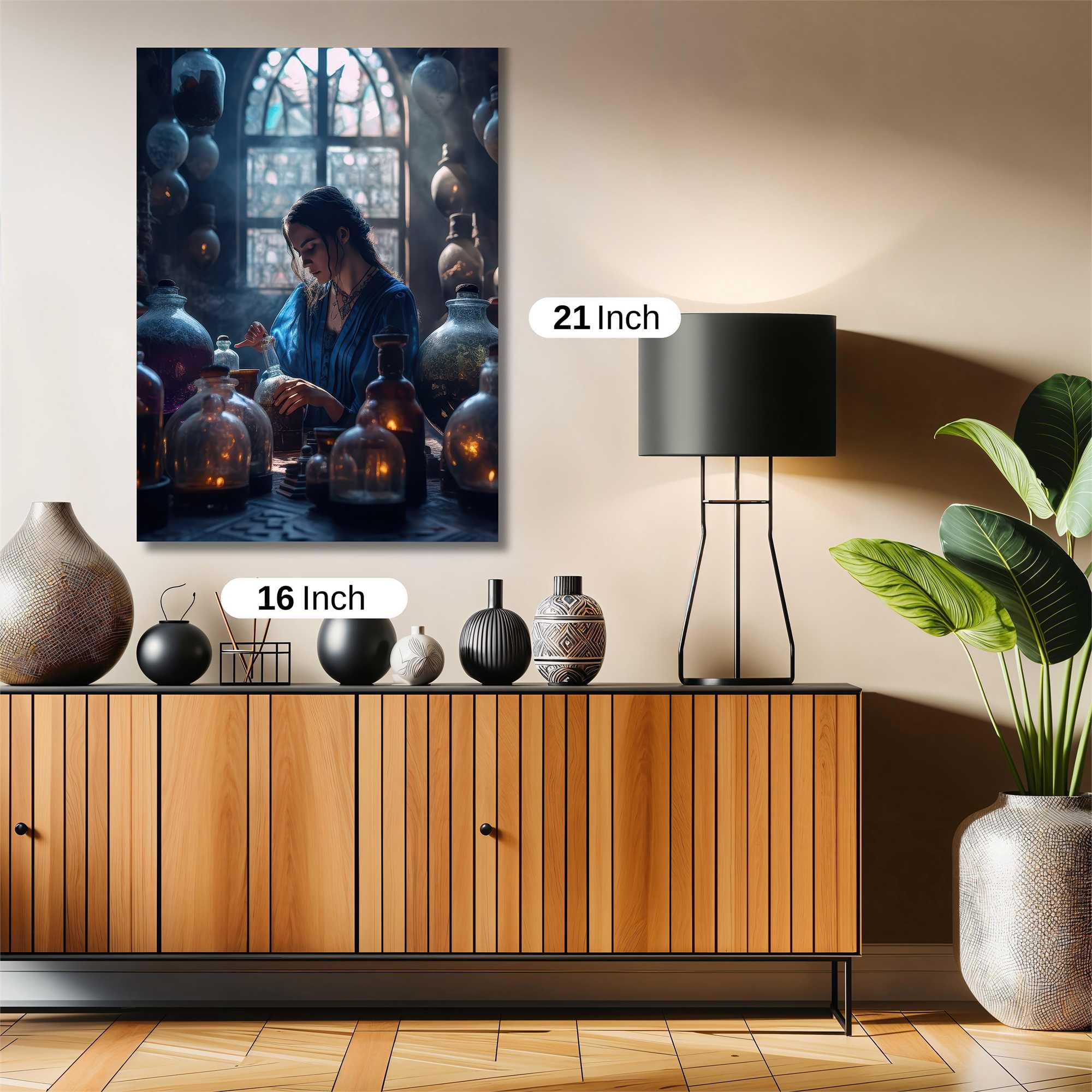Witch Enigma Safe Wall Magnetic / M