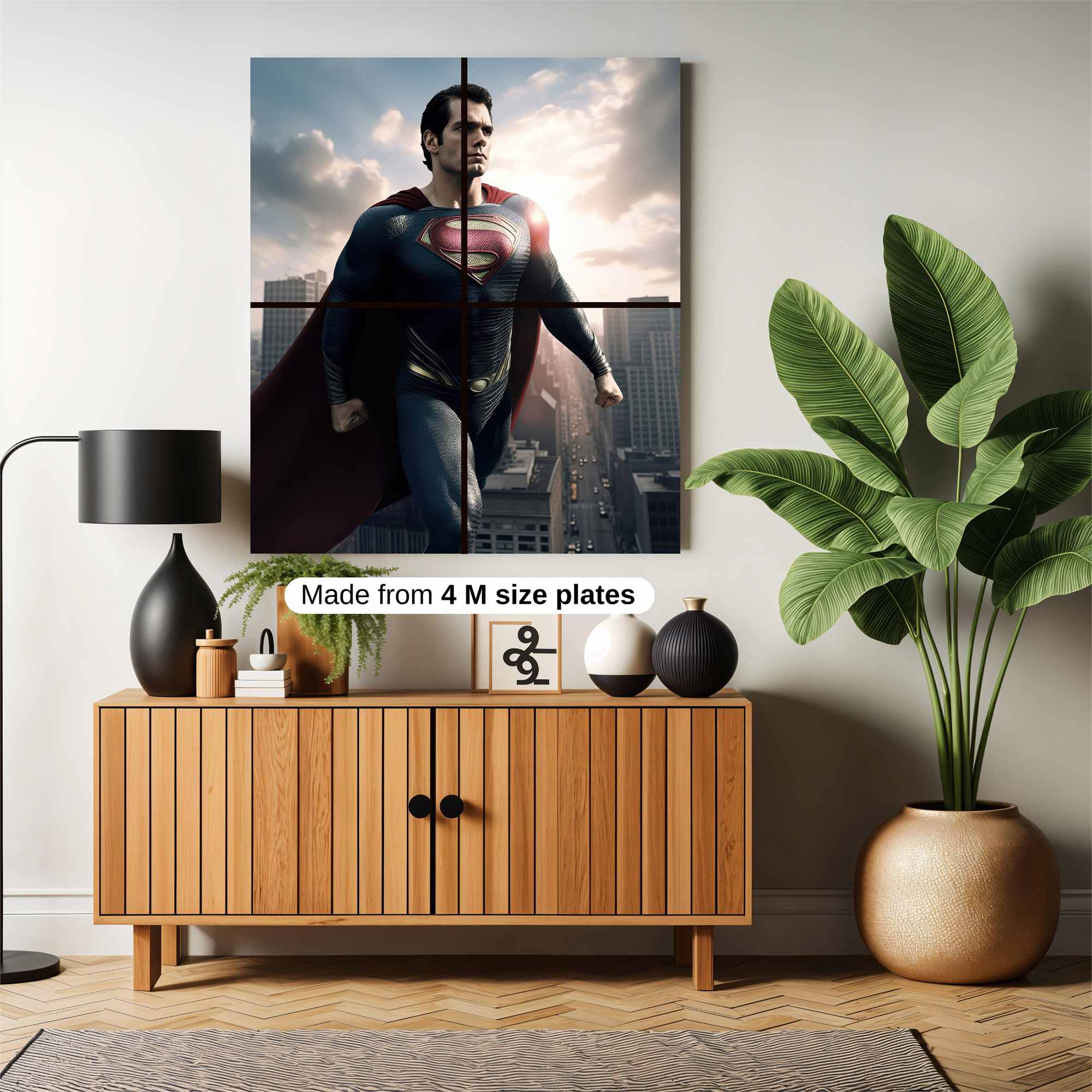 Superman Dawn Safe Wall Magnetic / M