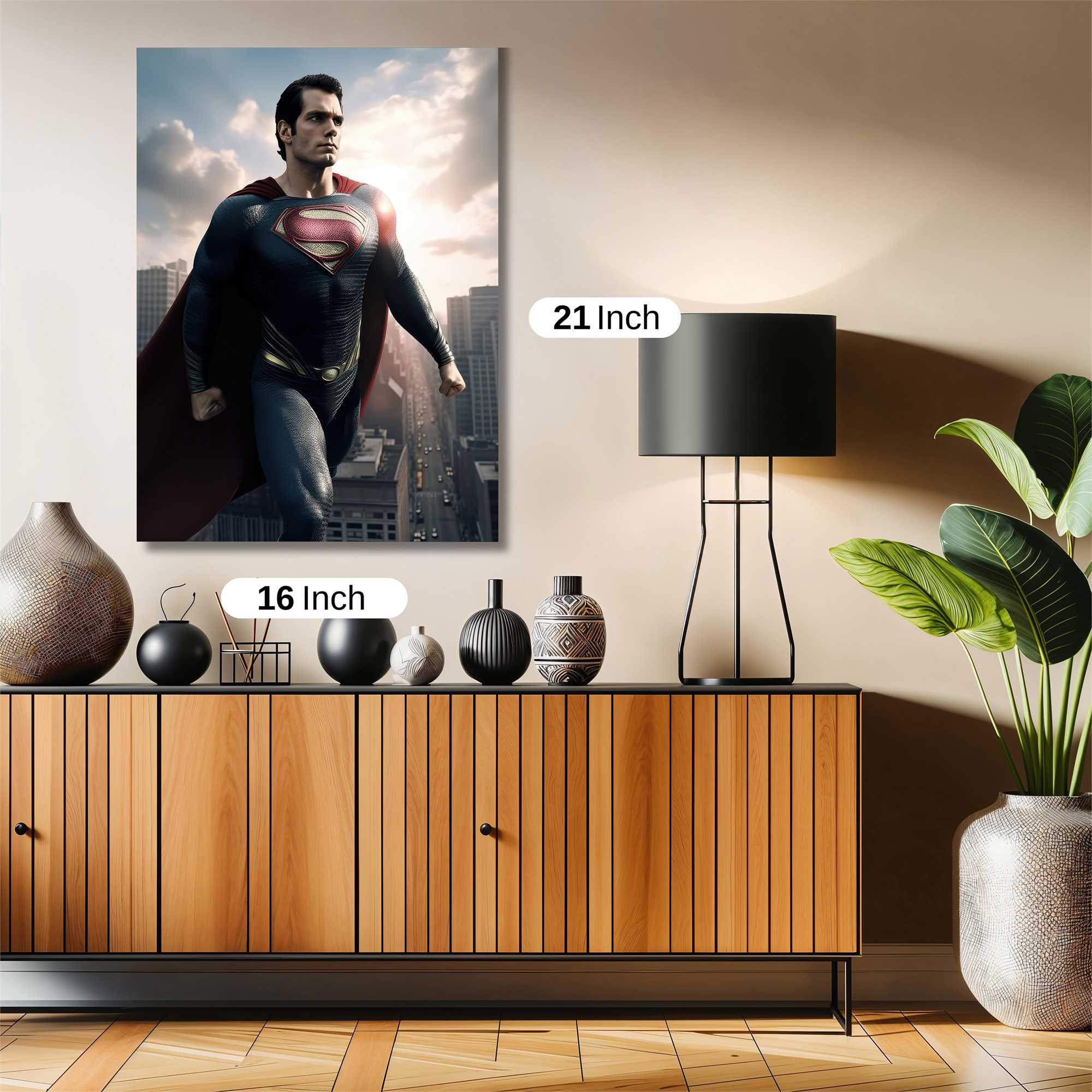 Superman Dawn Safe Wall Magnetic / M