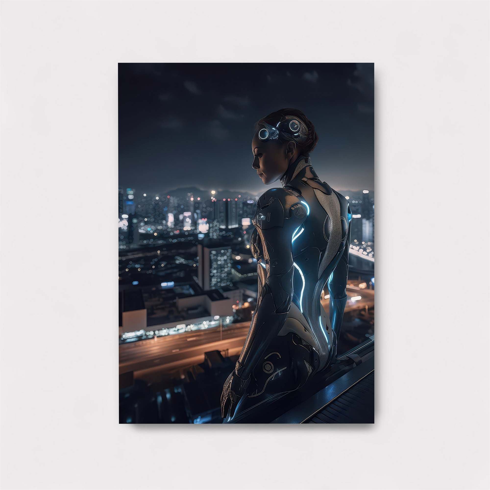 Cyber Serenity Safe Wall Magnetic / M