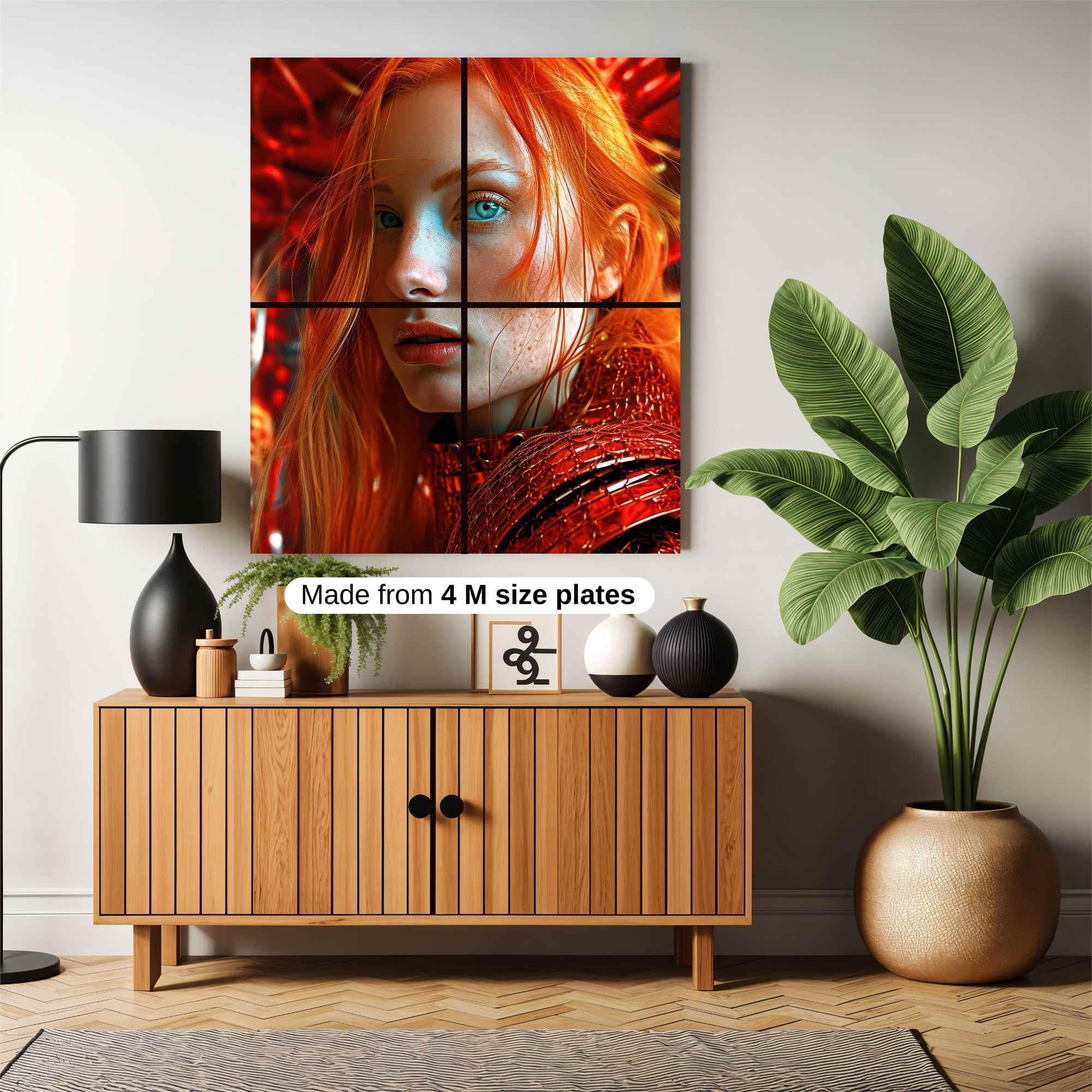 Flame Enigma Safe Wall Magnetic / M