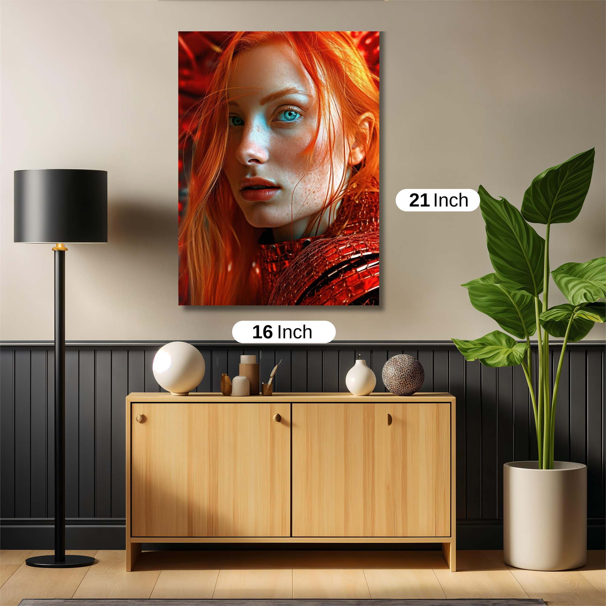 Flame Enigma Safe Wall Magnetic / M