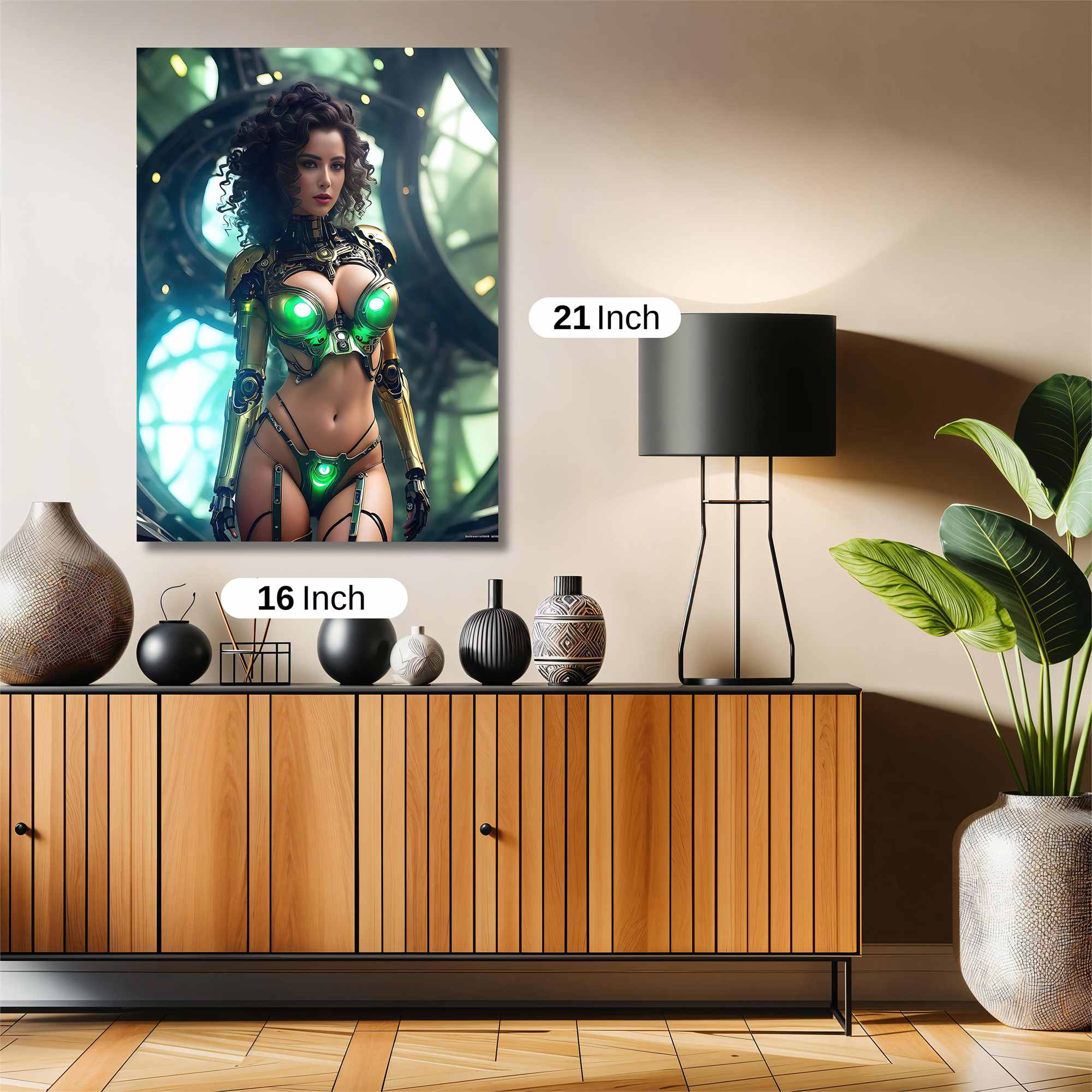 Cyber Enchantress Safe Wall Magnetic / M