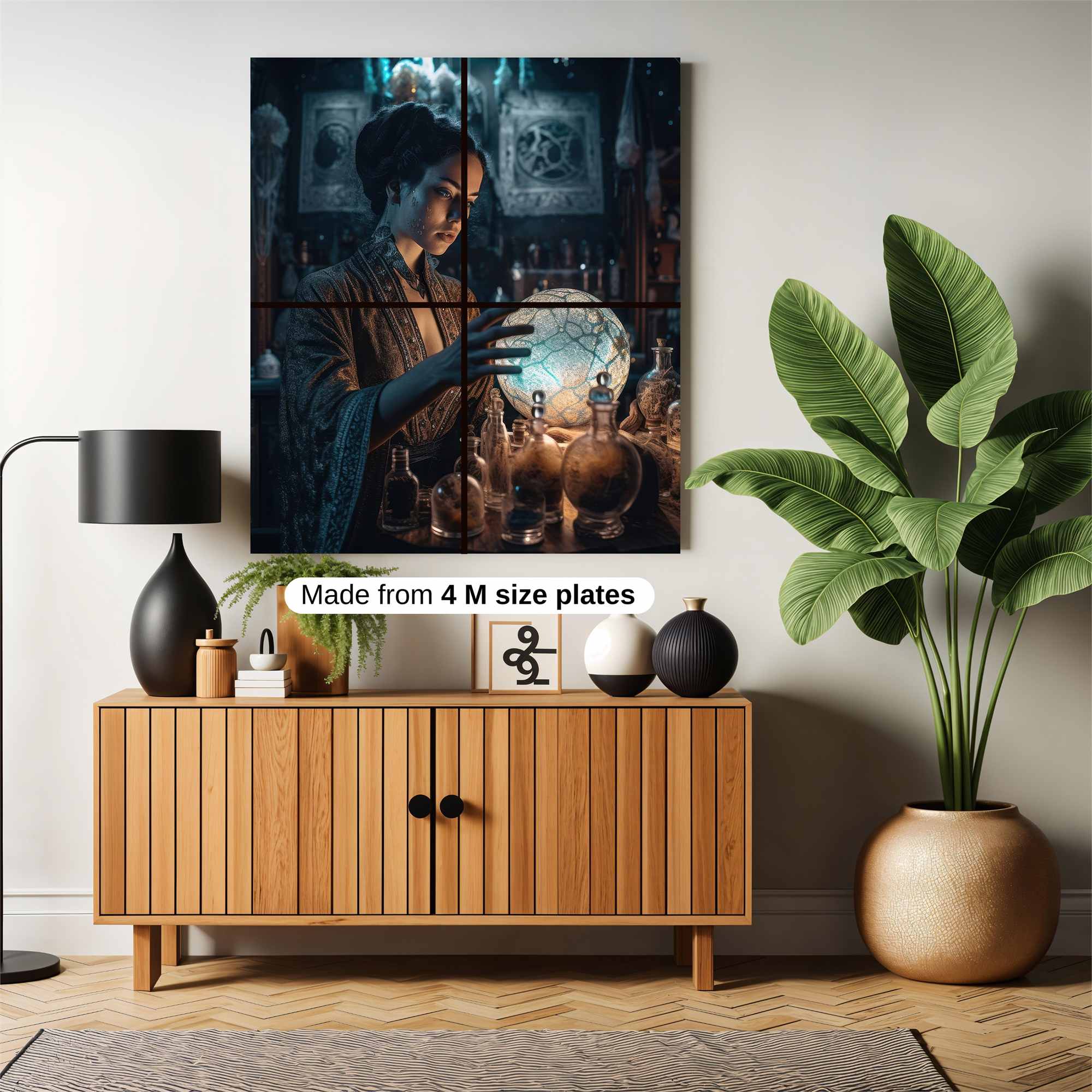 Mystic Aura Safe Wall Magnetic / M