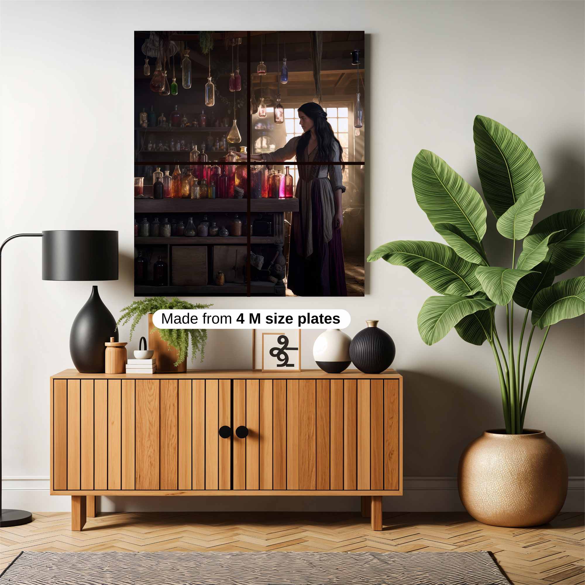 Witch Enchantment Safe Wall Magnetic / M