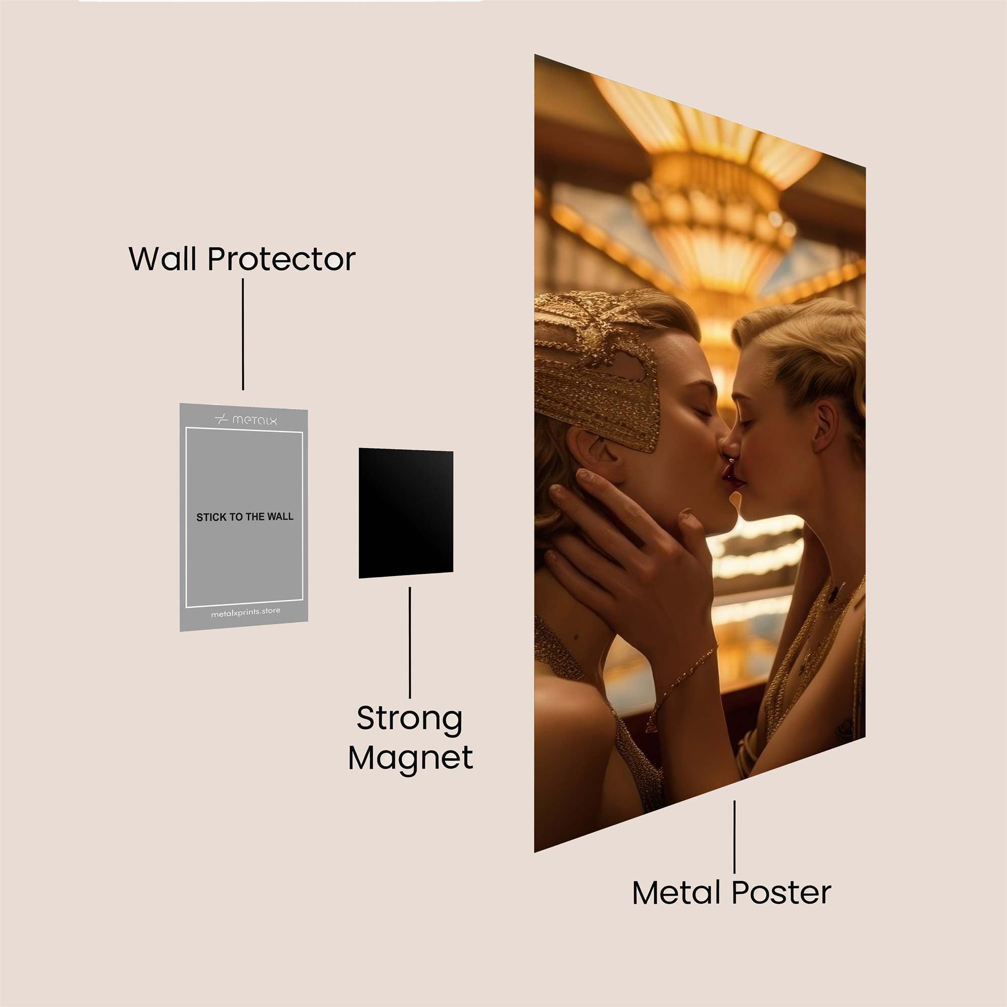 Dragon Serenity Safe Wall Magnetic / M