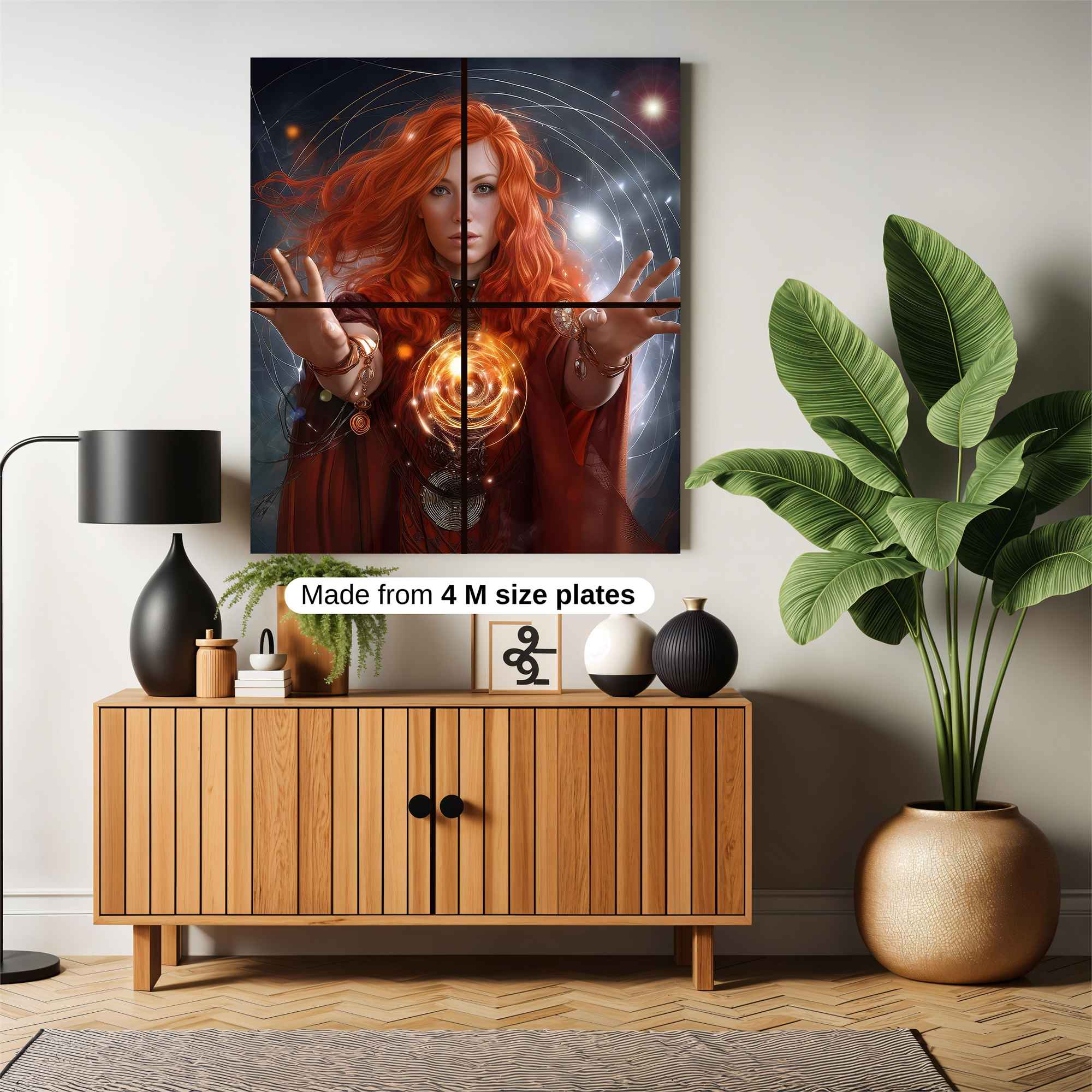 Mystic Blaze Safe Wall Magnetic / M